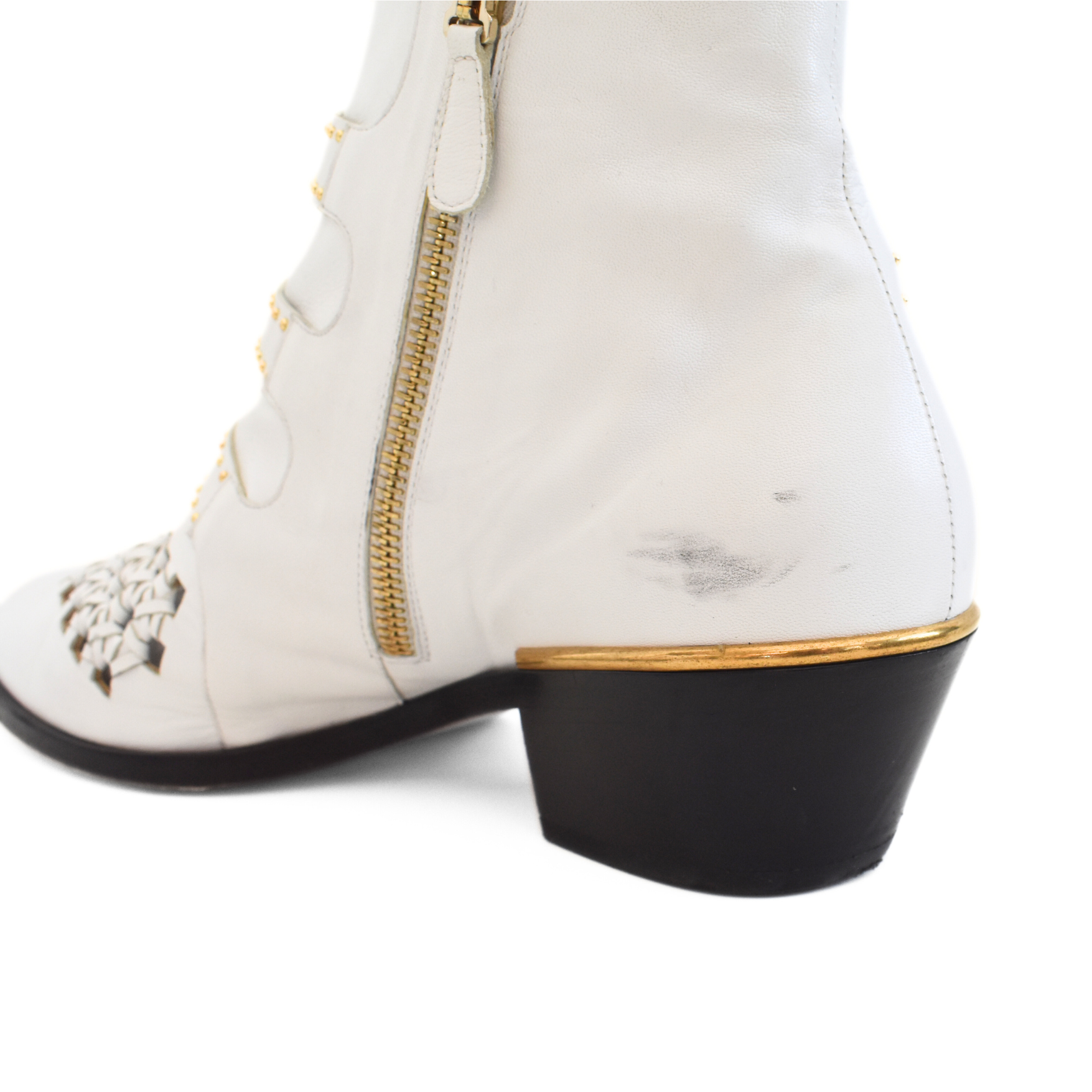 Chloe ‘Susanna’ Cutout Booties - Women's 40