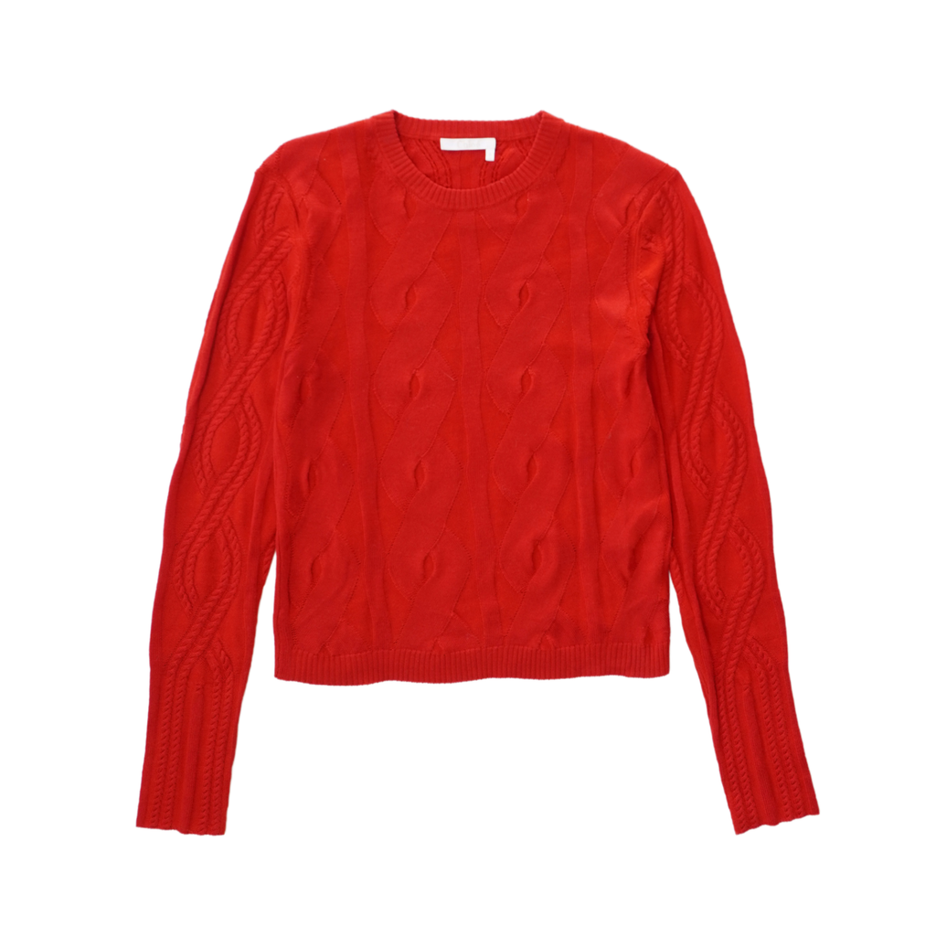 Chloe Cable Knit Sweater - Women's S