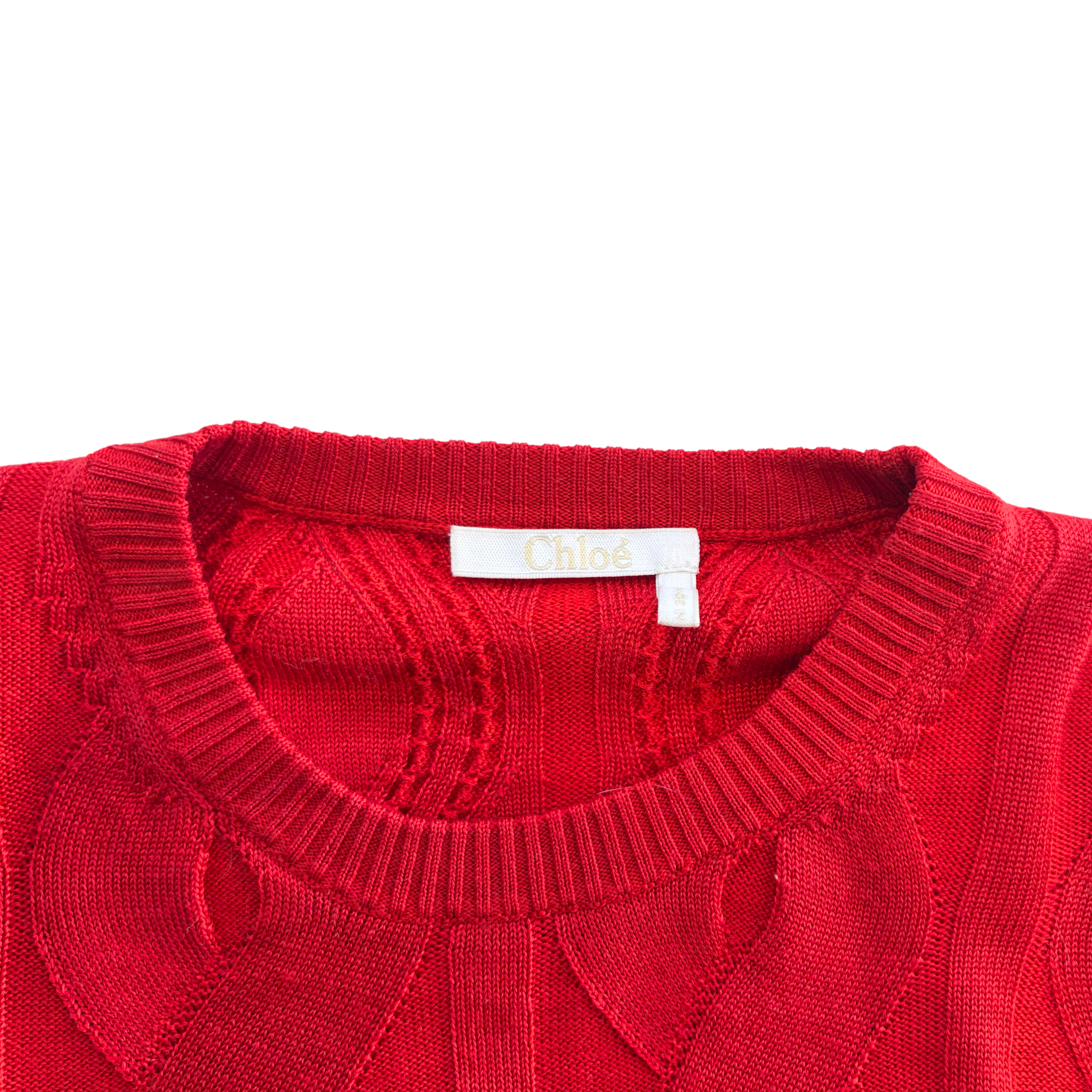 Chloe Cable Knit Sweater - Women's S