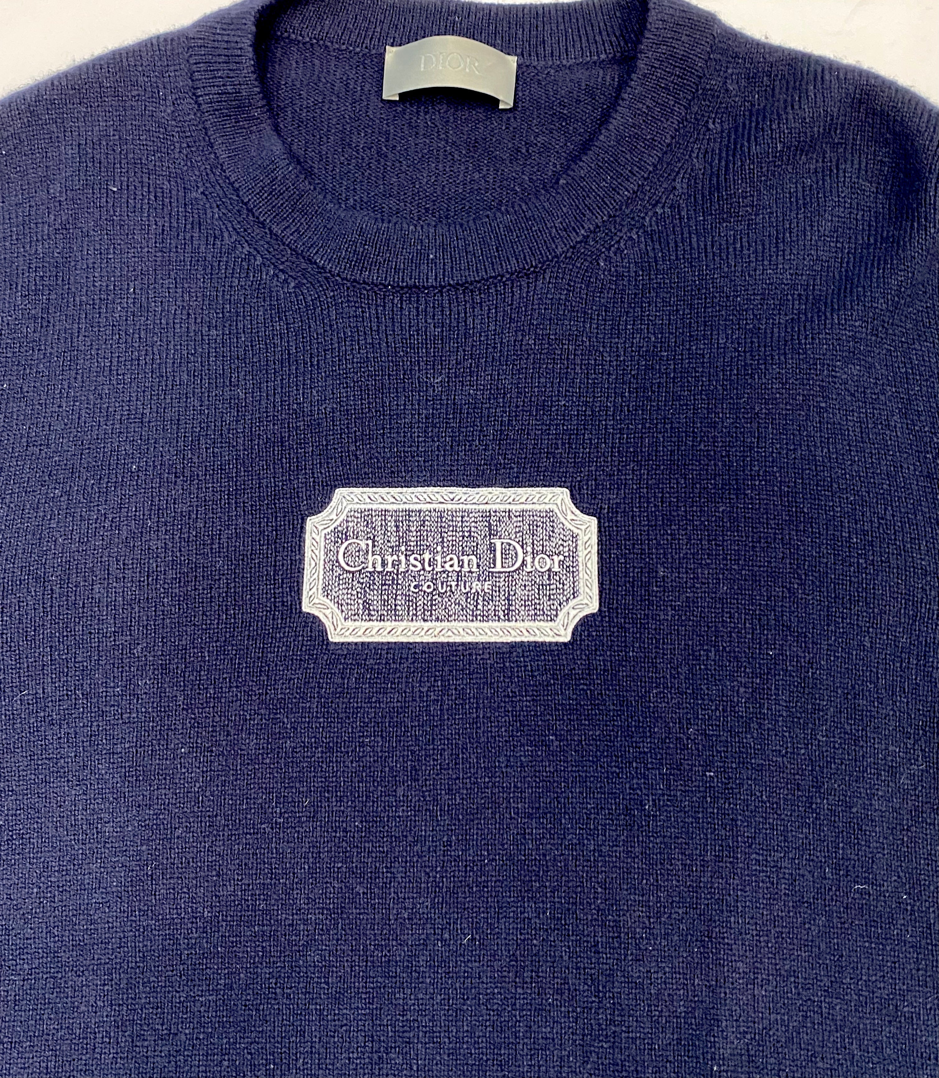 CHRISTIAN DIOR CASHMERE SWEATER