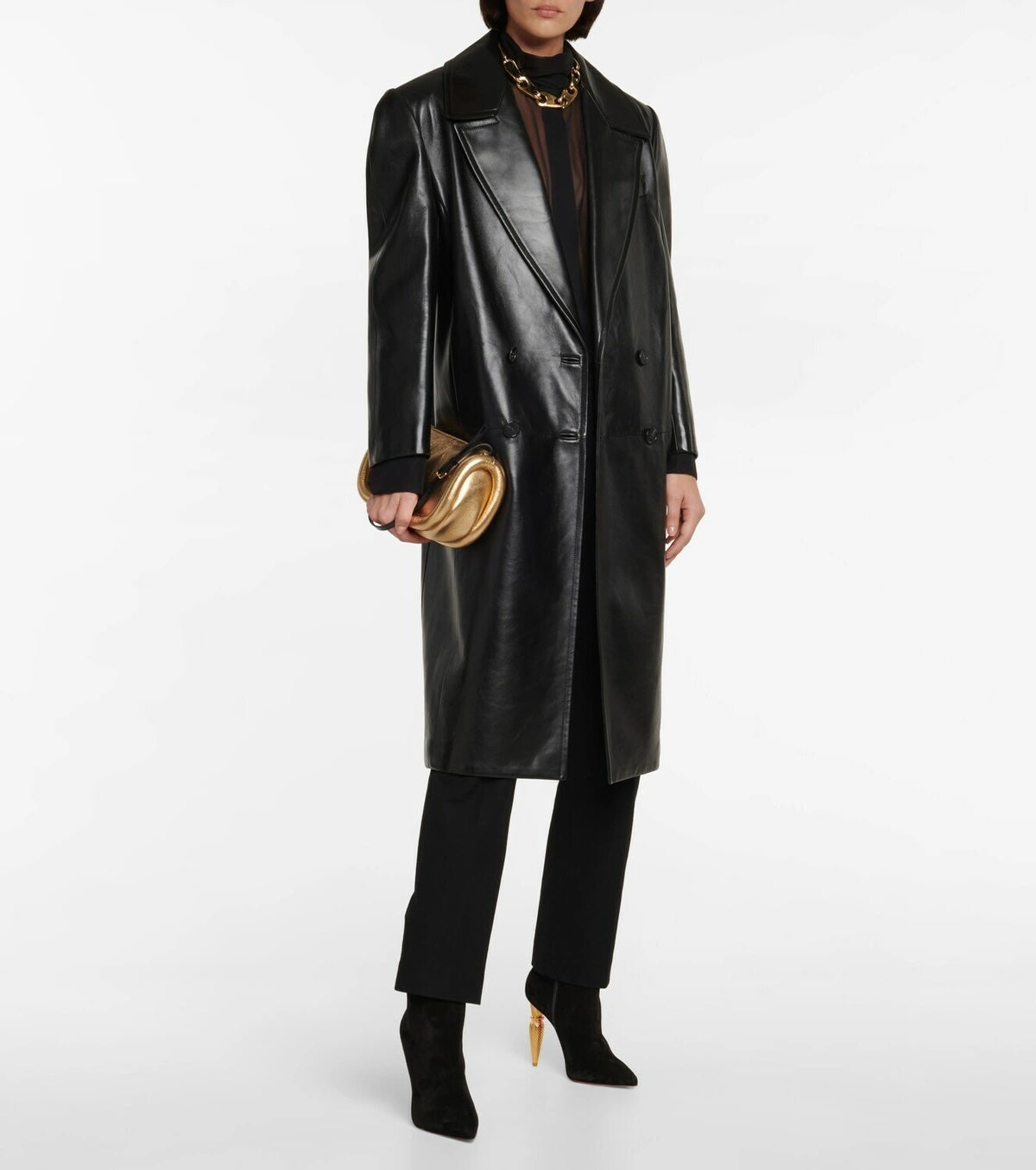 CHRISTIAN LOUBOUTIN LIPBOOTY 100 SUEDE ANKLE BOOTS
