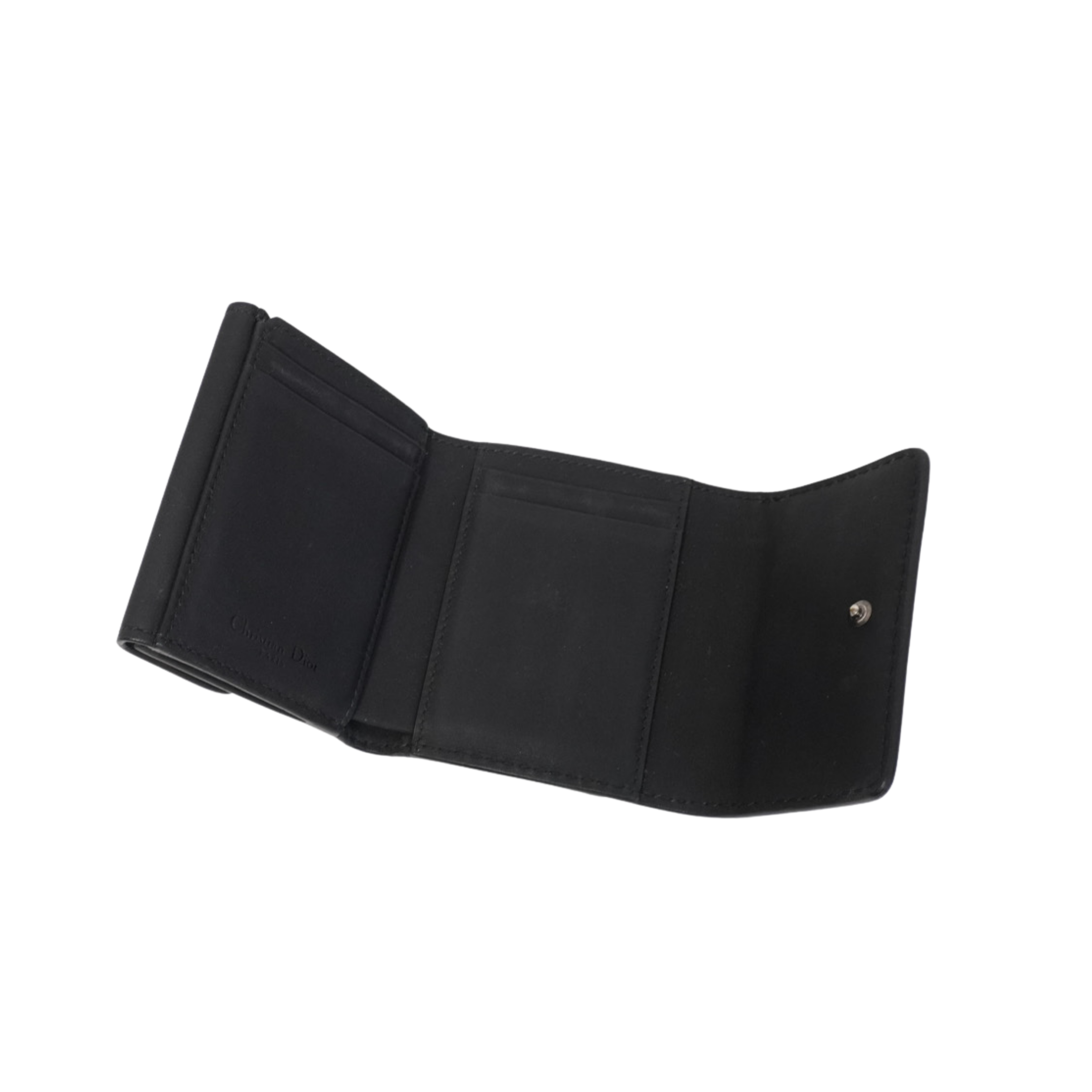 Christian Dior Tri-Fold Compact Wallet
