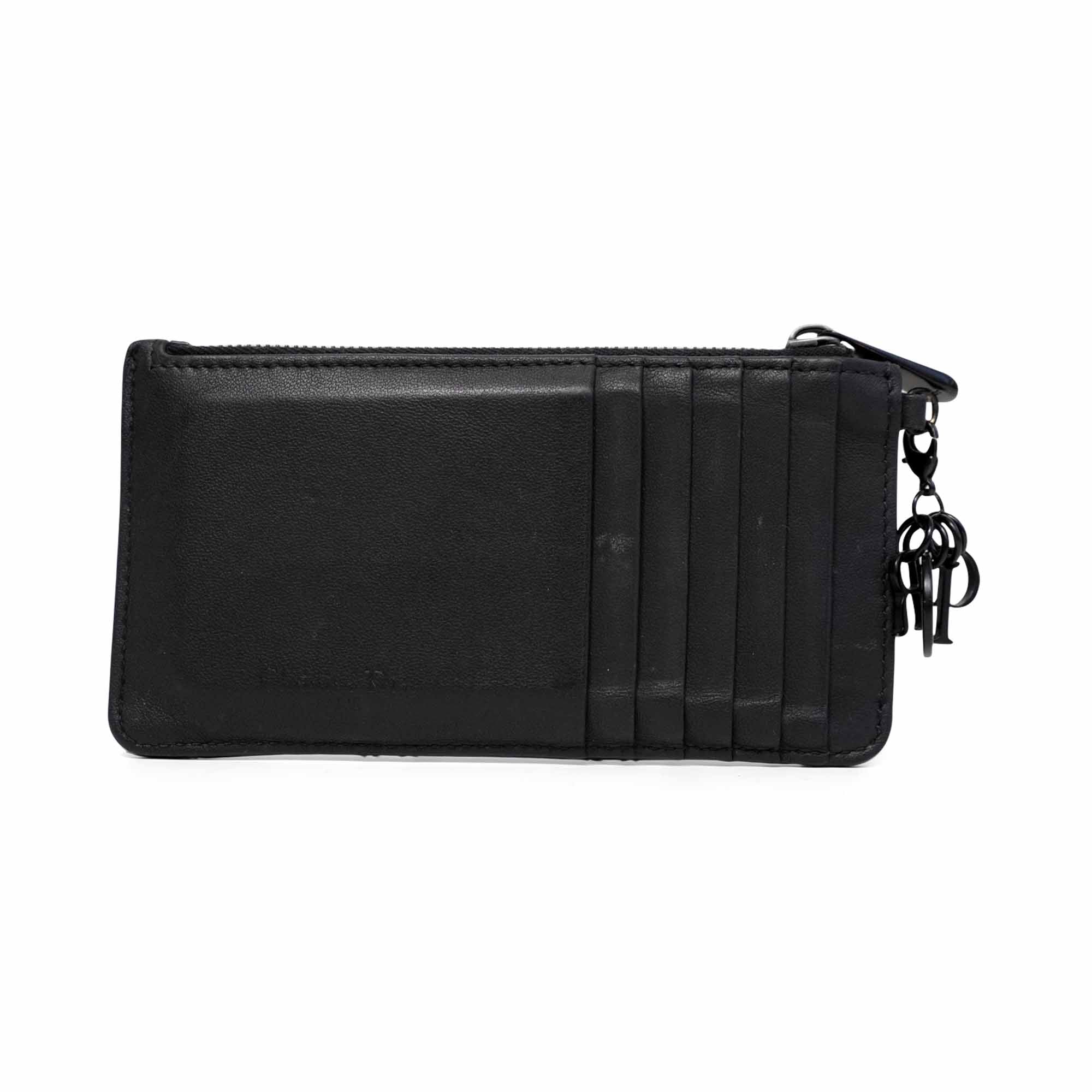 Christian Dior Cannage Zip holder