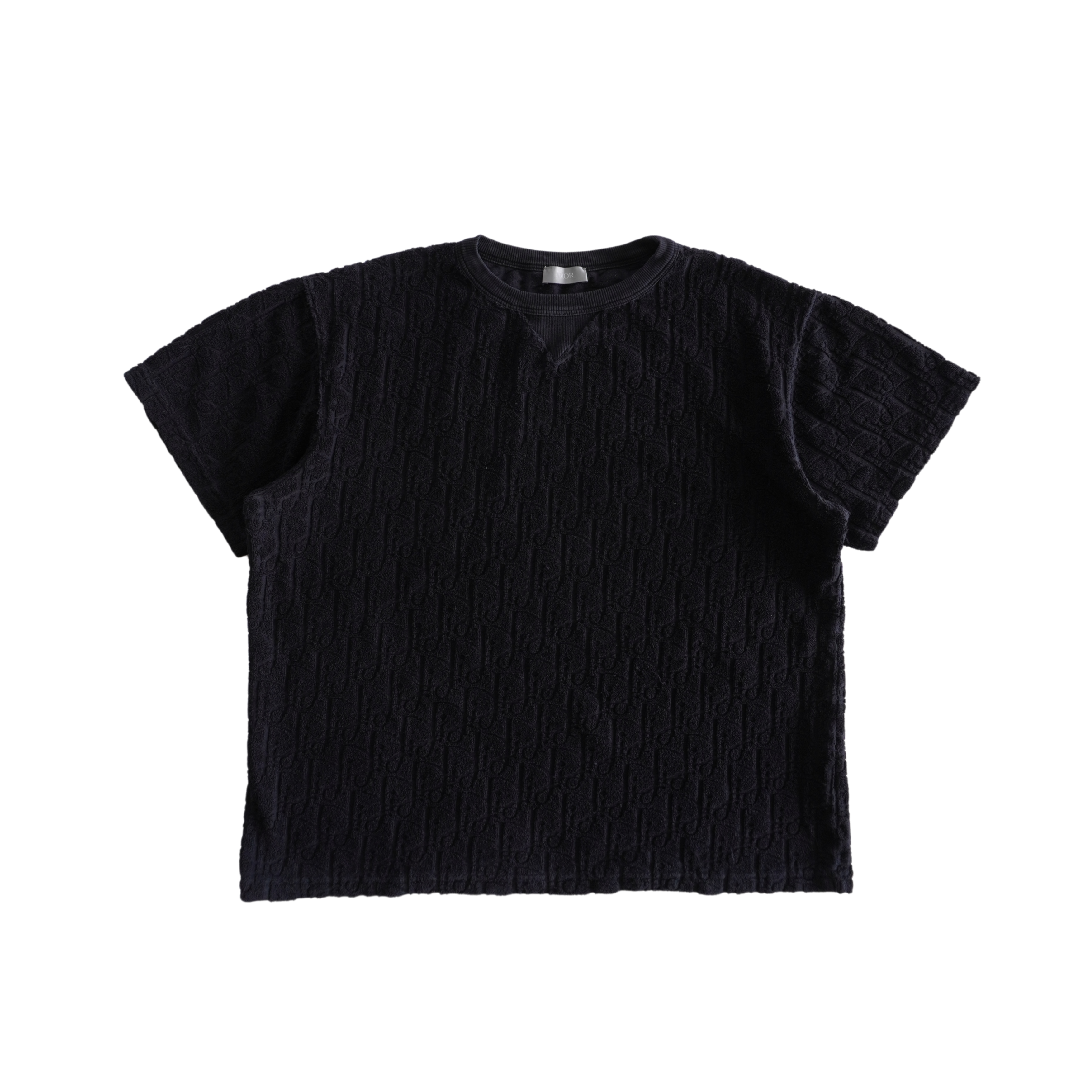 Christian Dior Oblique Terrycloth T-Shirt - Men's M