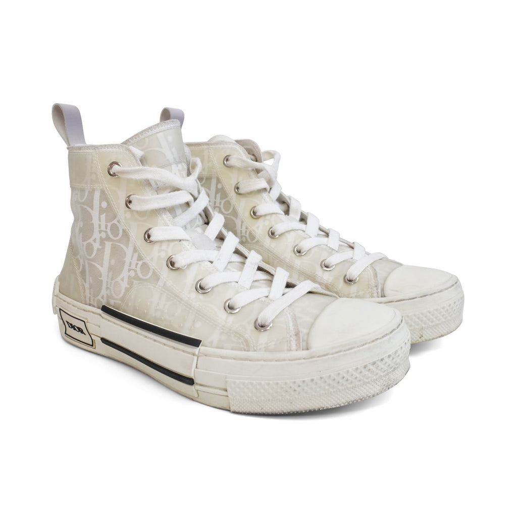 Christian Dior 'B23' Hightop Oblique Monogram Sneakers - Women's 37