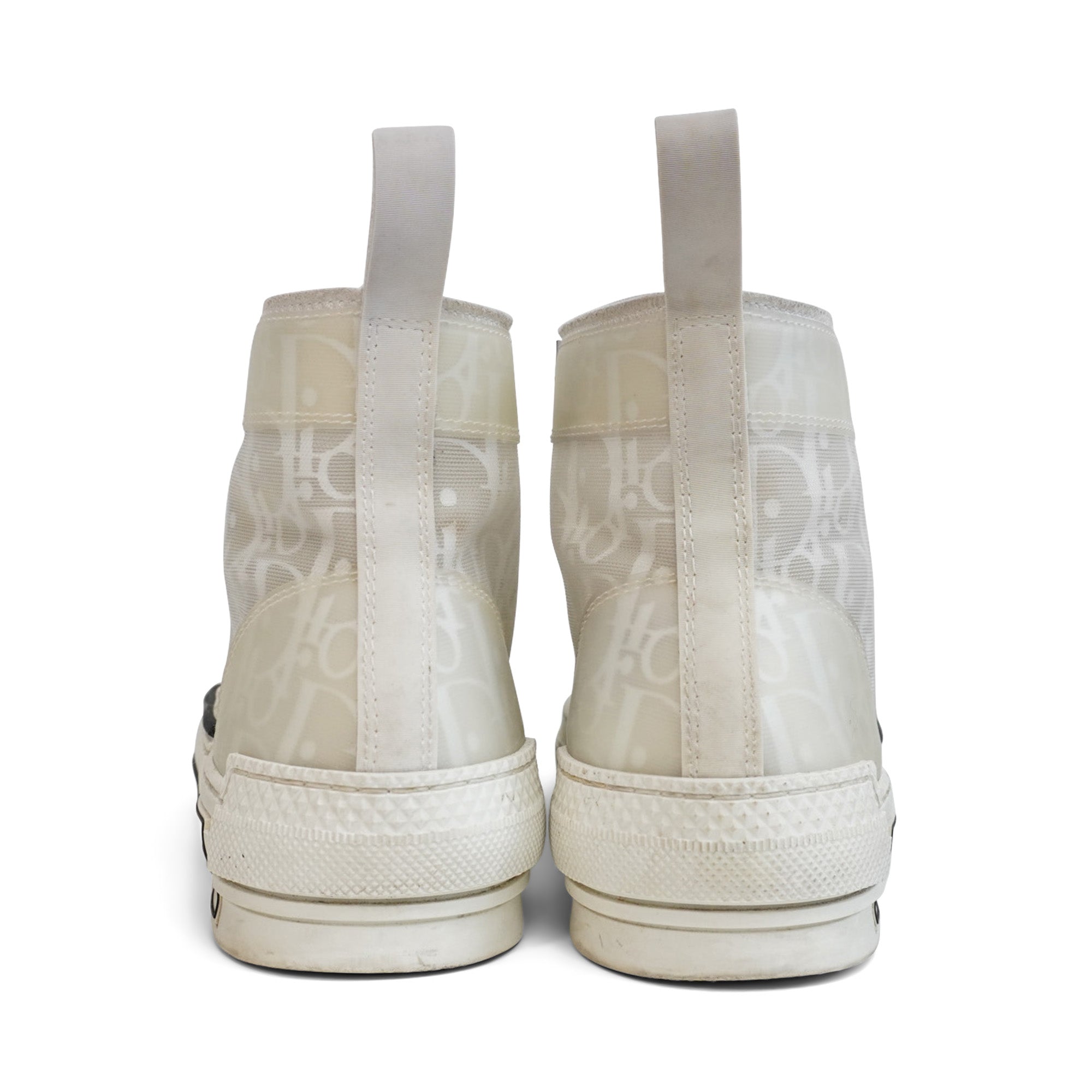 Christian Dior 'B23' Hightop Oblique Monogram Sneakers - Women's 37