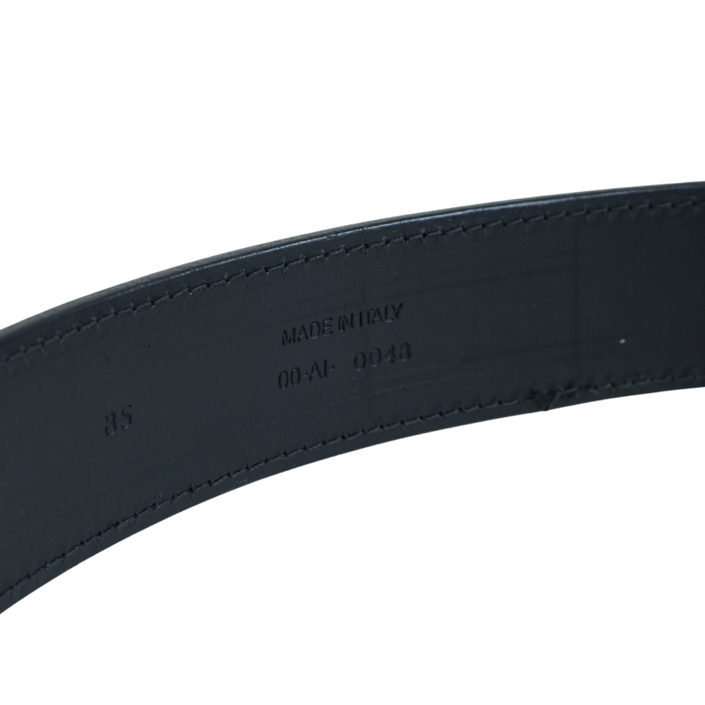 Christian Dior 'CD Logo' Iridescent Belt - 85