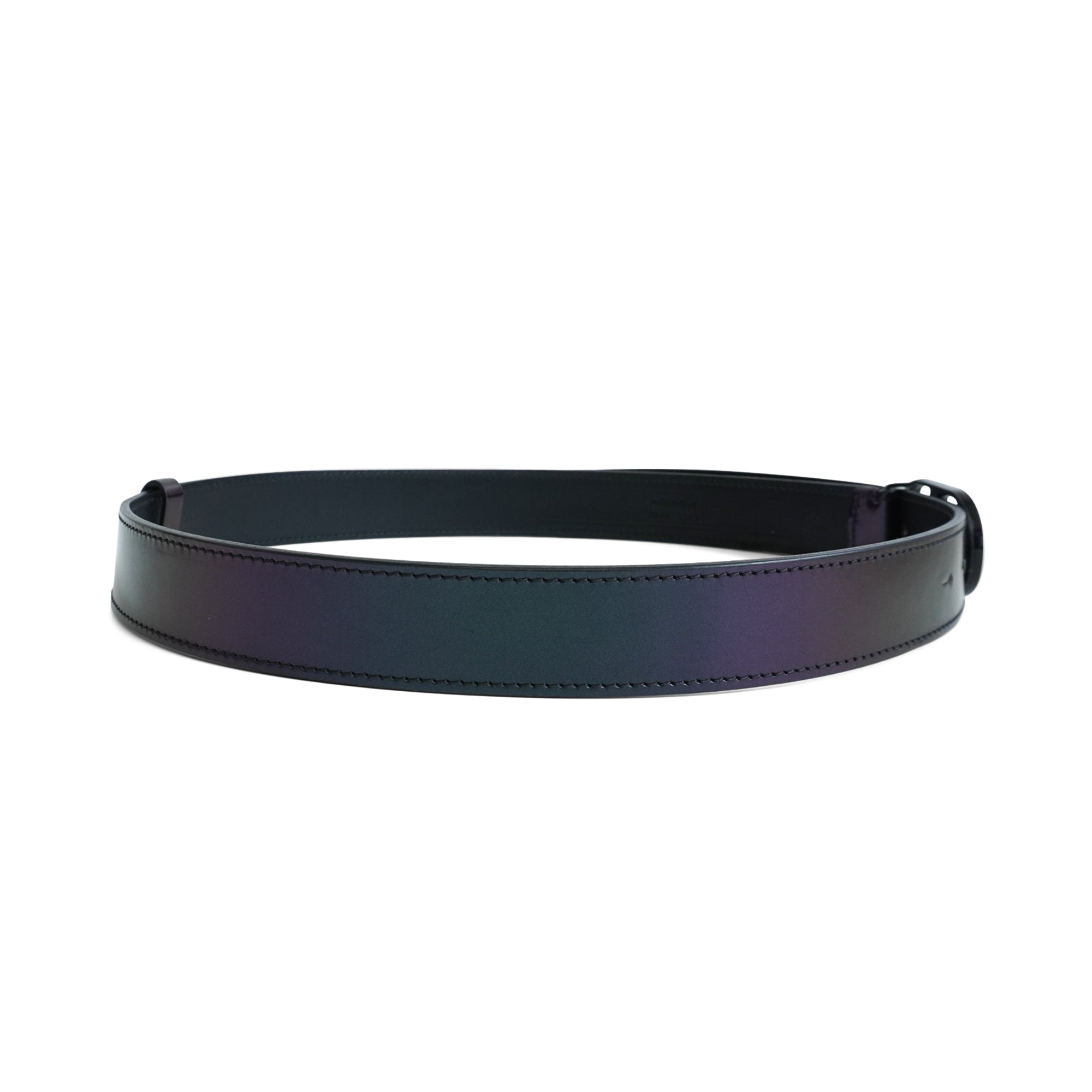 Christian Dior 'CD Logo' Iridescent Belt - 85