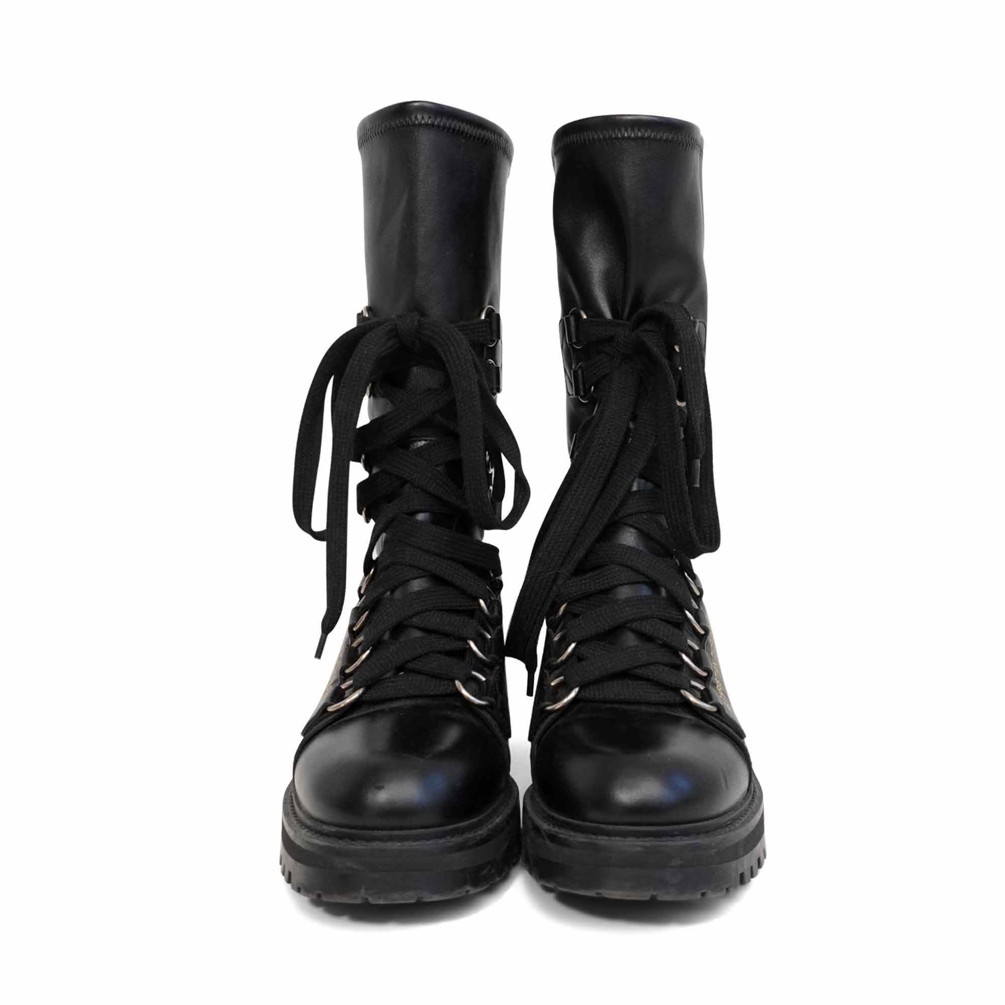Christian Dior 'D-Fight' Combat Boots - Women's 40