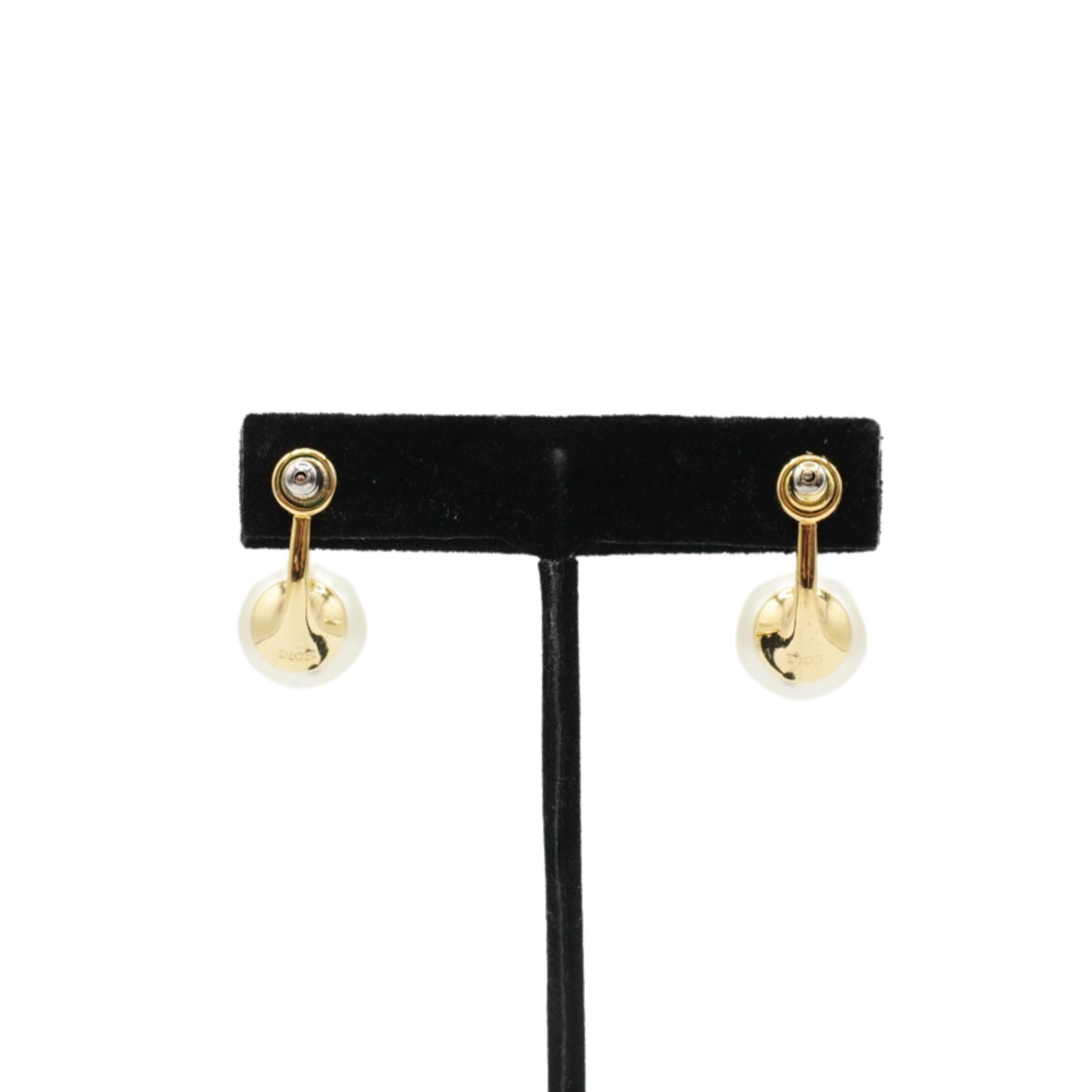 Christian Dior Pearl Earrings