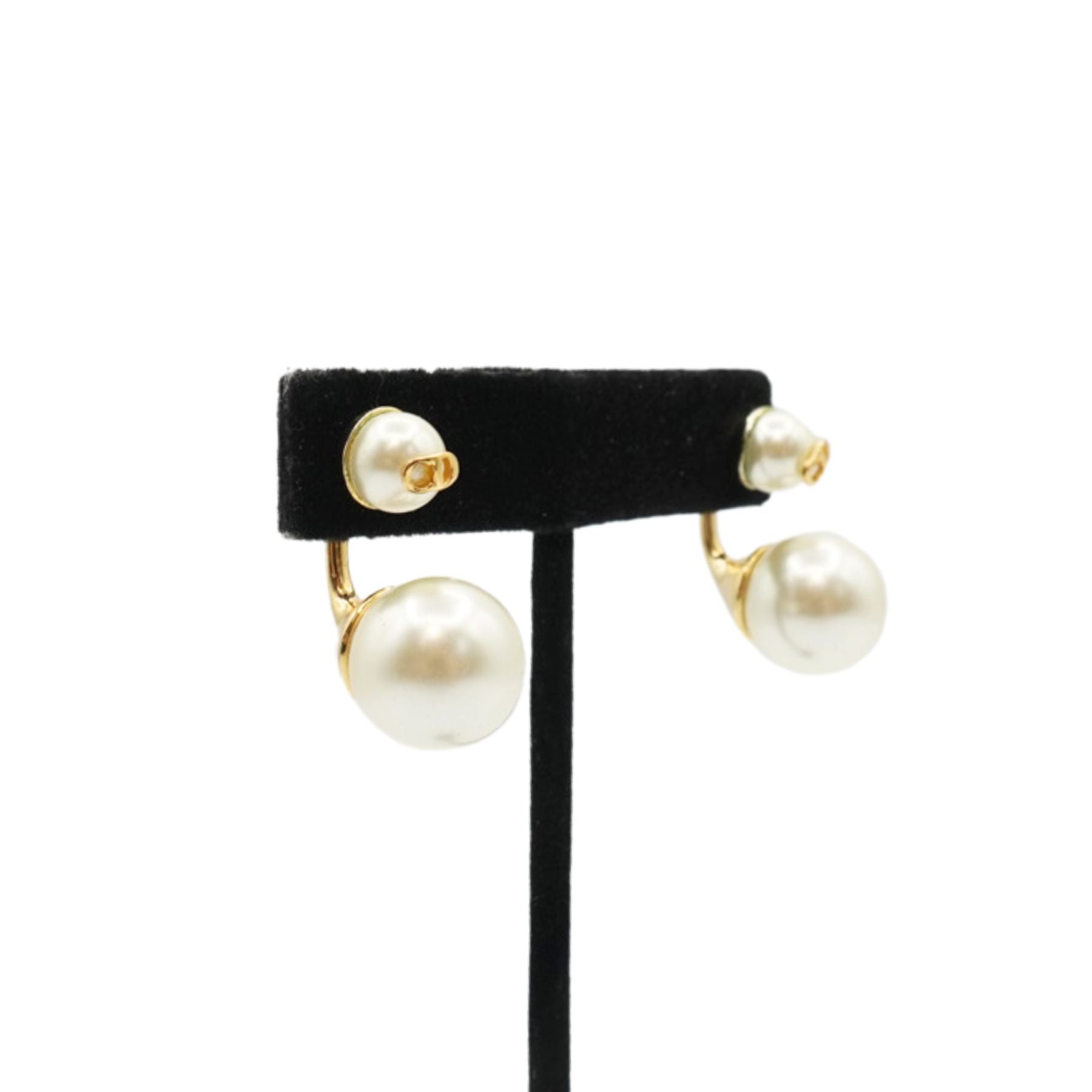 Christian Dior Pearl Earrings
