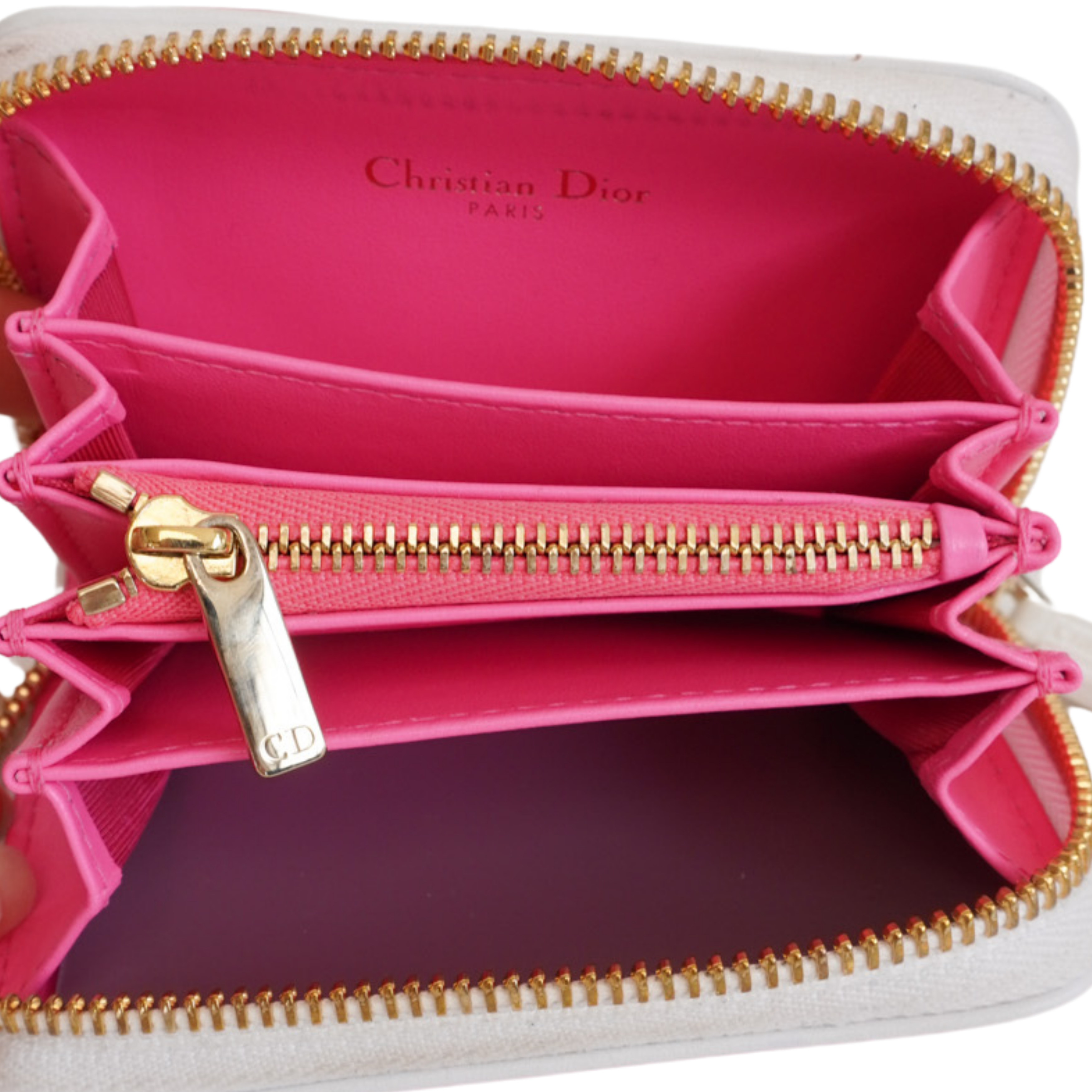 Christian Dior 'Vibe Voyageur' Zip Wallet