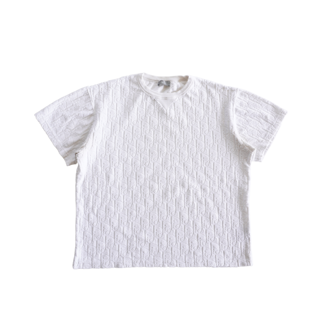Christian Dior Oblique Terrycloth T-Shirt - Men's M