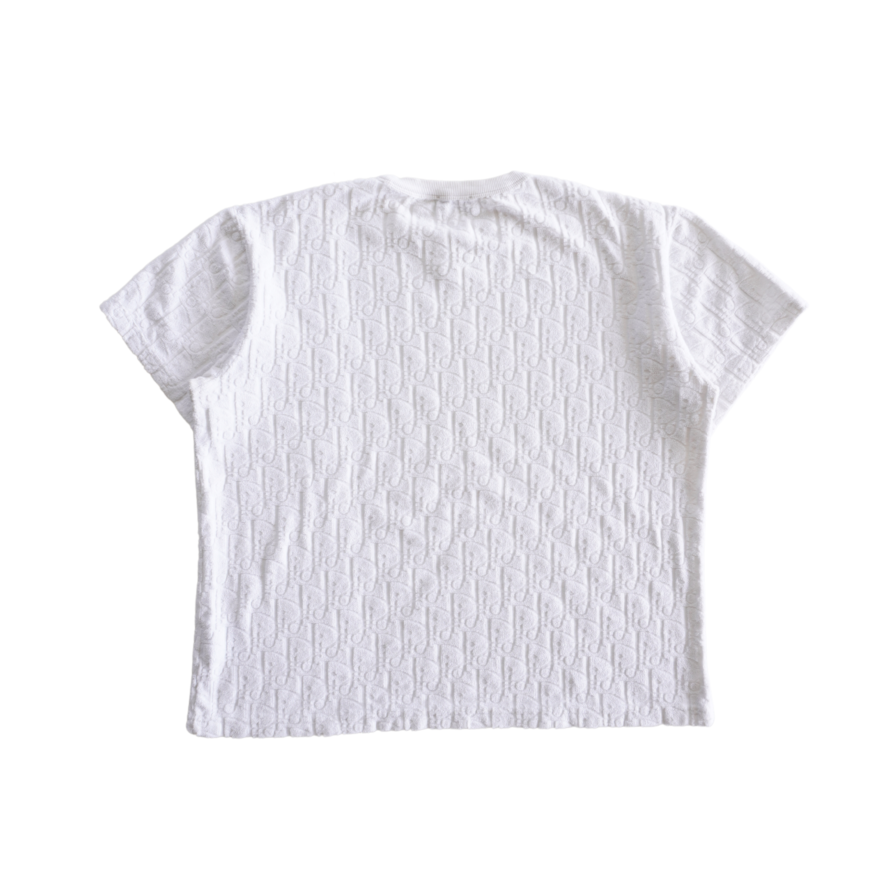 Christian Dior Oblique Terrycloth T-Shirt - Men's M