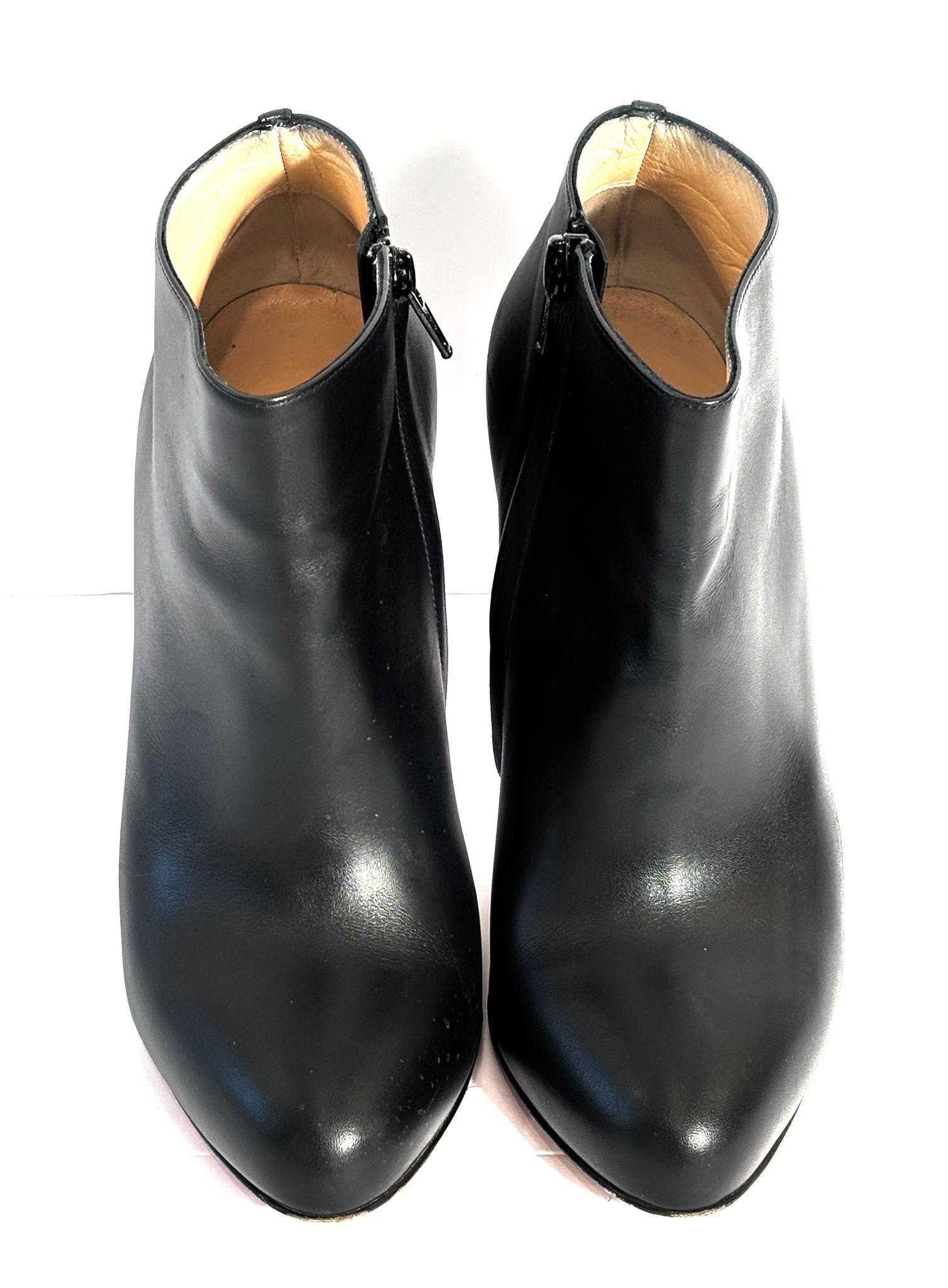 CHRISTIAN LOUBOUTIN BELLE 100 ANKLE BOOTS