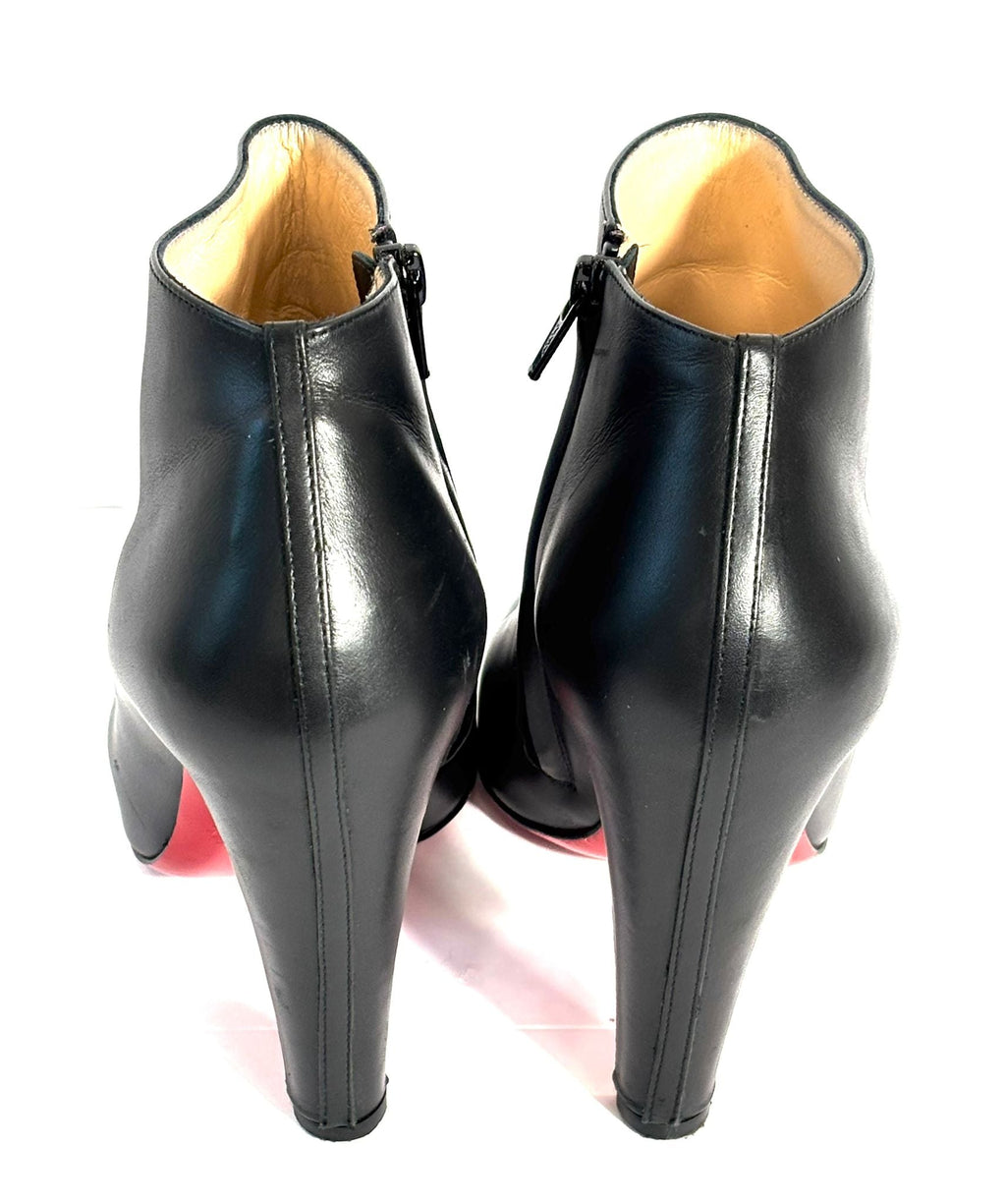 CHRISTIAN LOUBOUTIN BELLE 100 ANKLE BOOTS