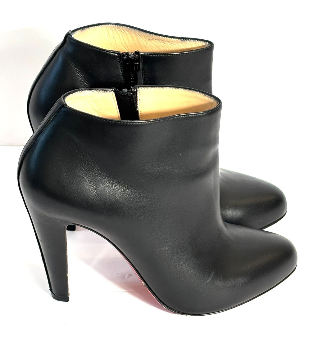 CHRISTIAN LOUBOUTIN BELLE 100 ANKLE BOOTS