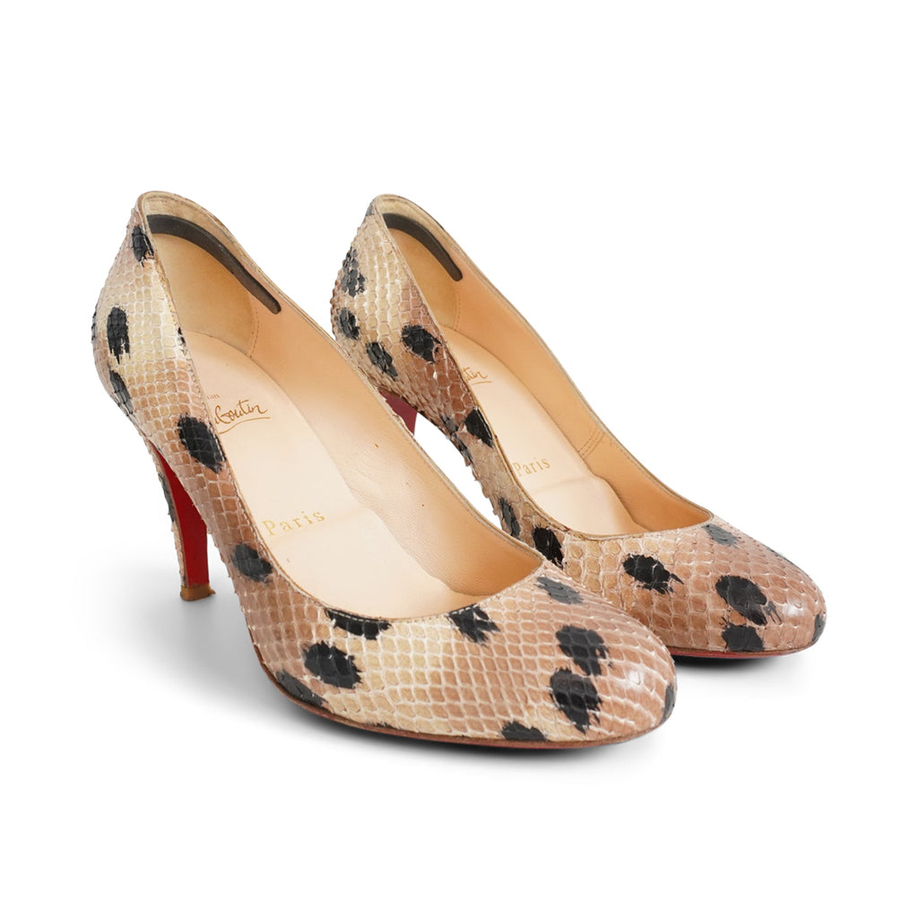 Christian Louboutin 'Simple Python' Pumps - Women's 36