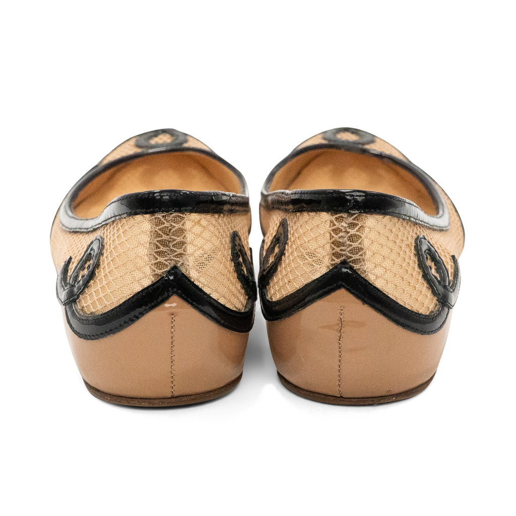 Christian Louboutin Mesh Ballet Flats - Women's 35.5