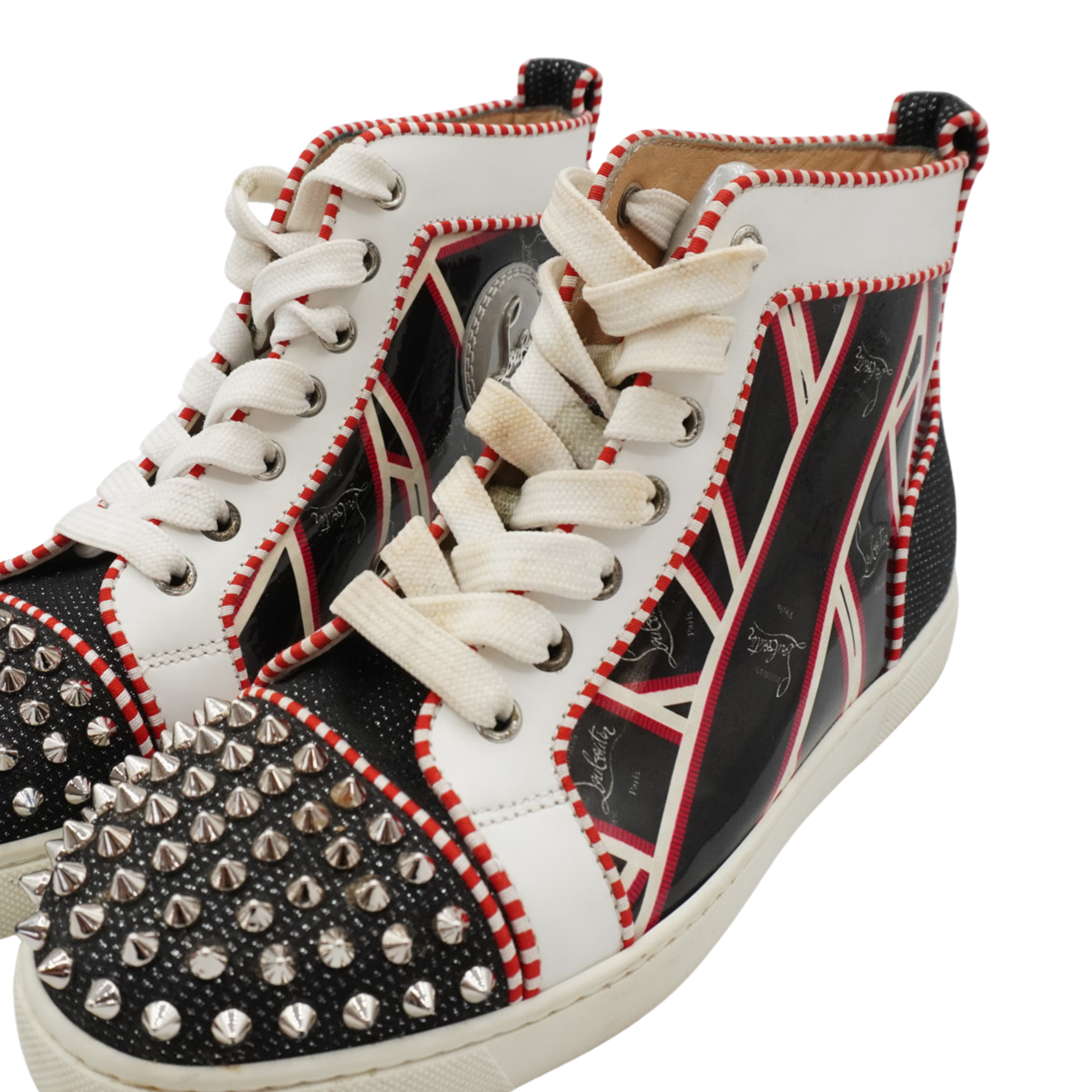 Christian Louboutin 'Lou Spikes Orlato' Sneakers - Women's 38