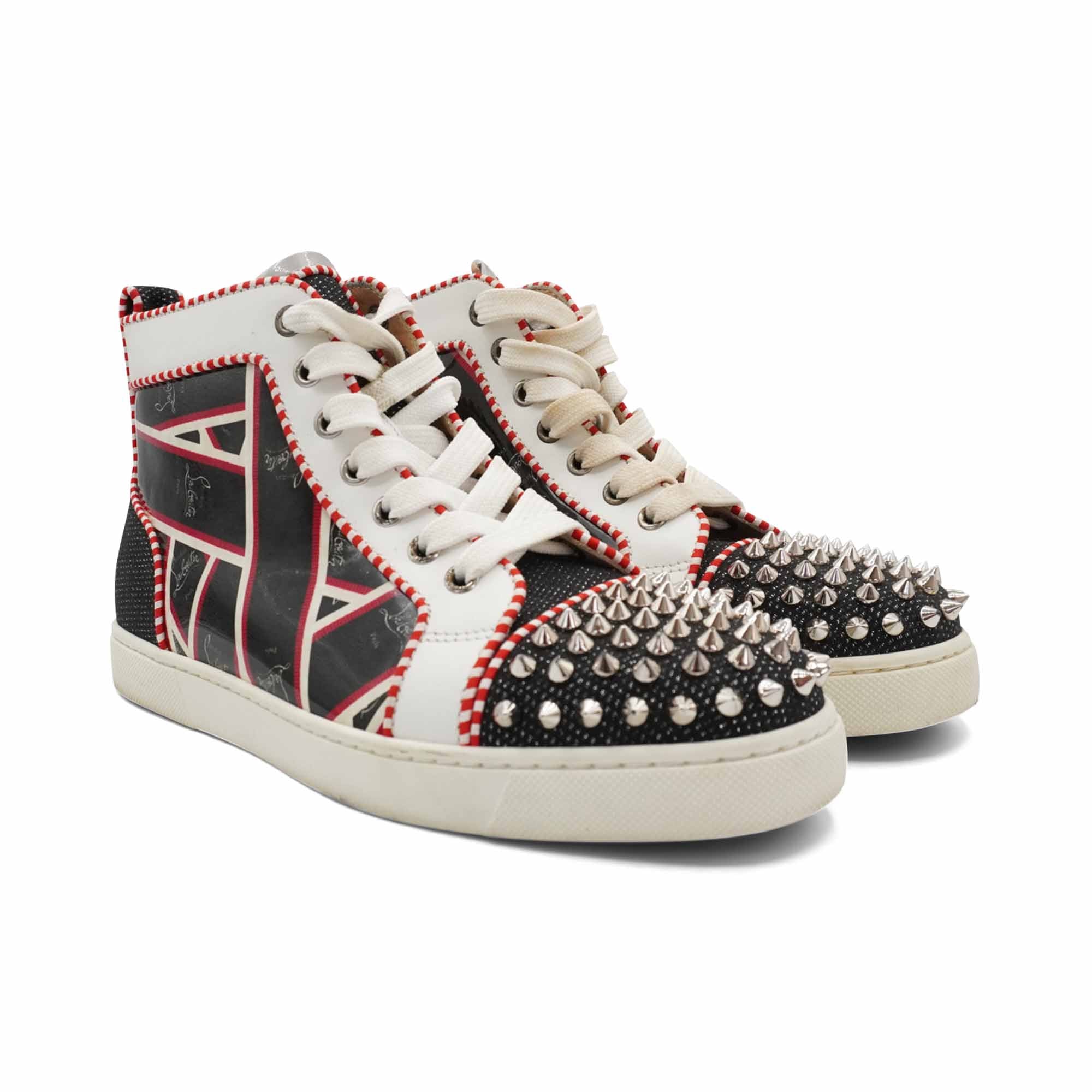 Christian Louboutin 'Lou Spikes Orlato' Sneakers - Women's 38