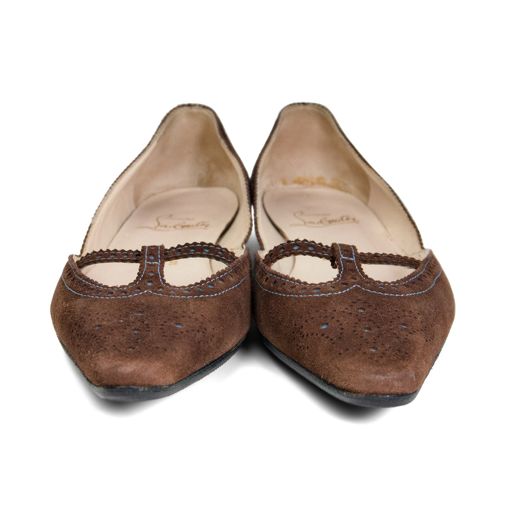 Christian Louboutin Mary Jane Flats - Women's 36.5
