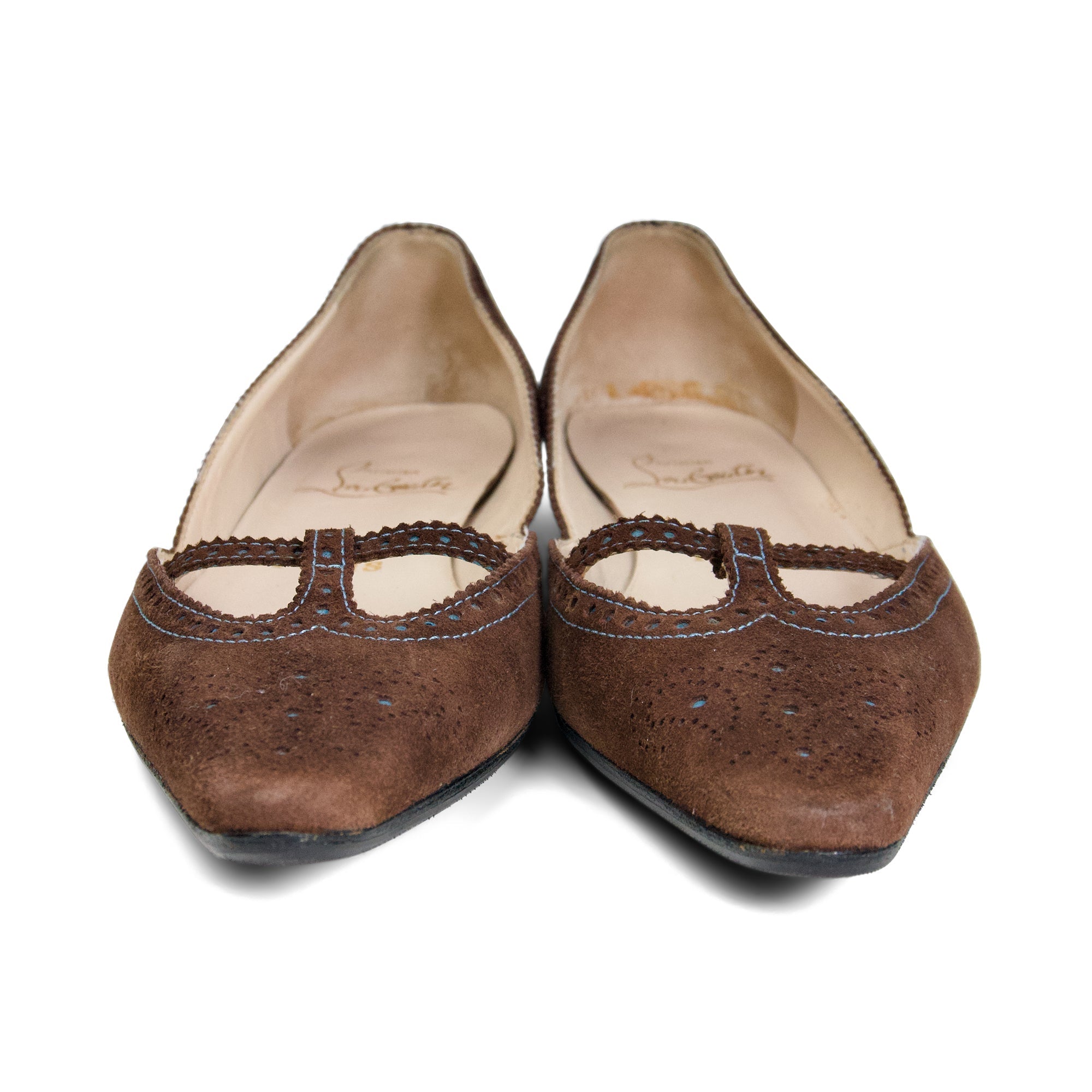 Christian Louboutin Mary Jane Flats - Women's 36.5