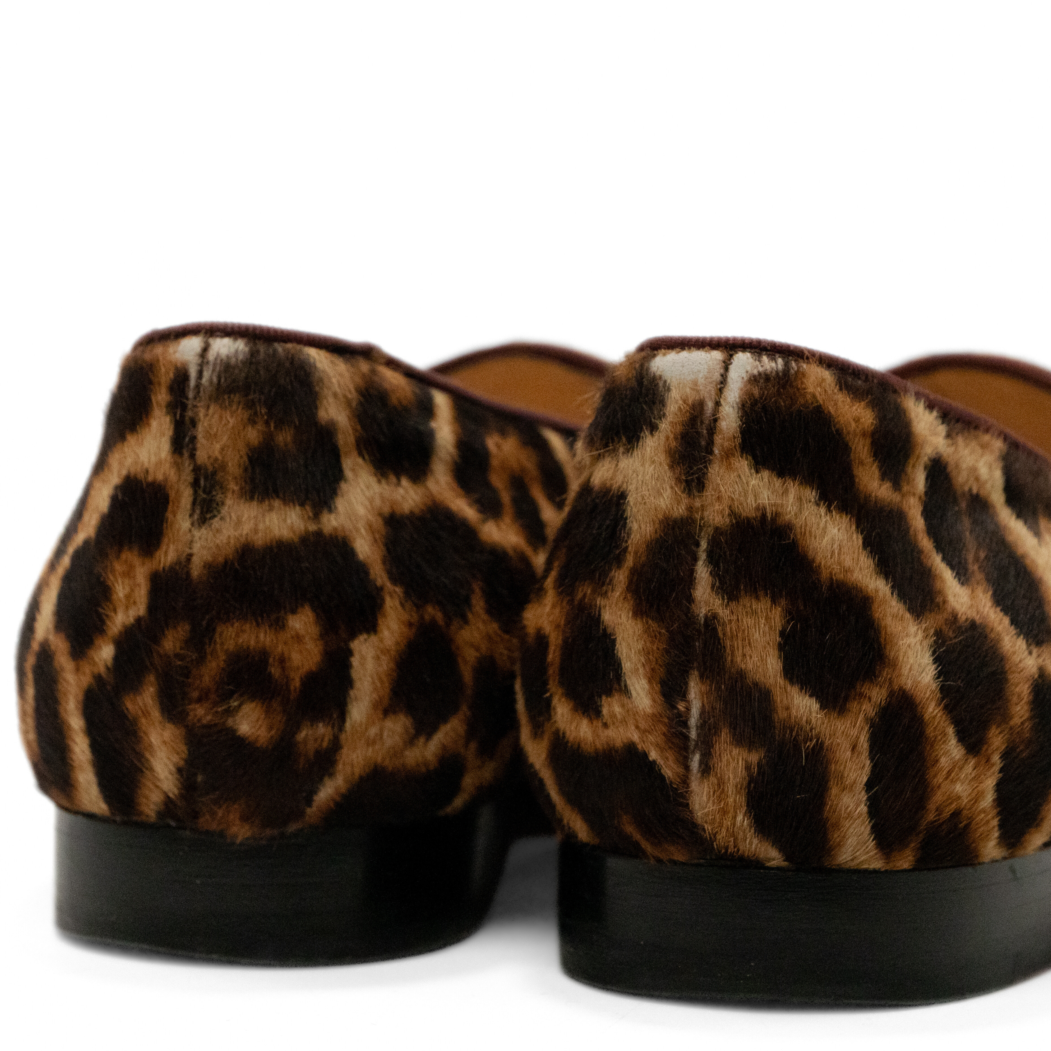Christiain Louboutin 'I <3 Louboutin' Leopard Loaferes - Women's 40