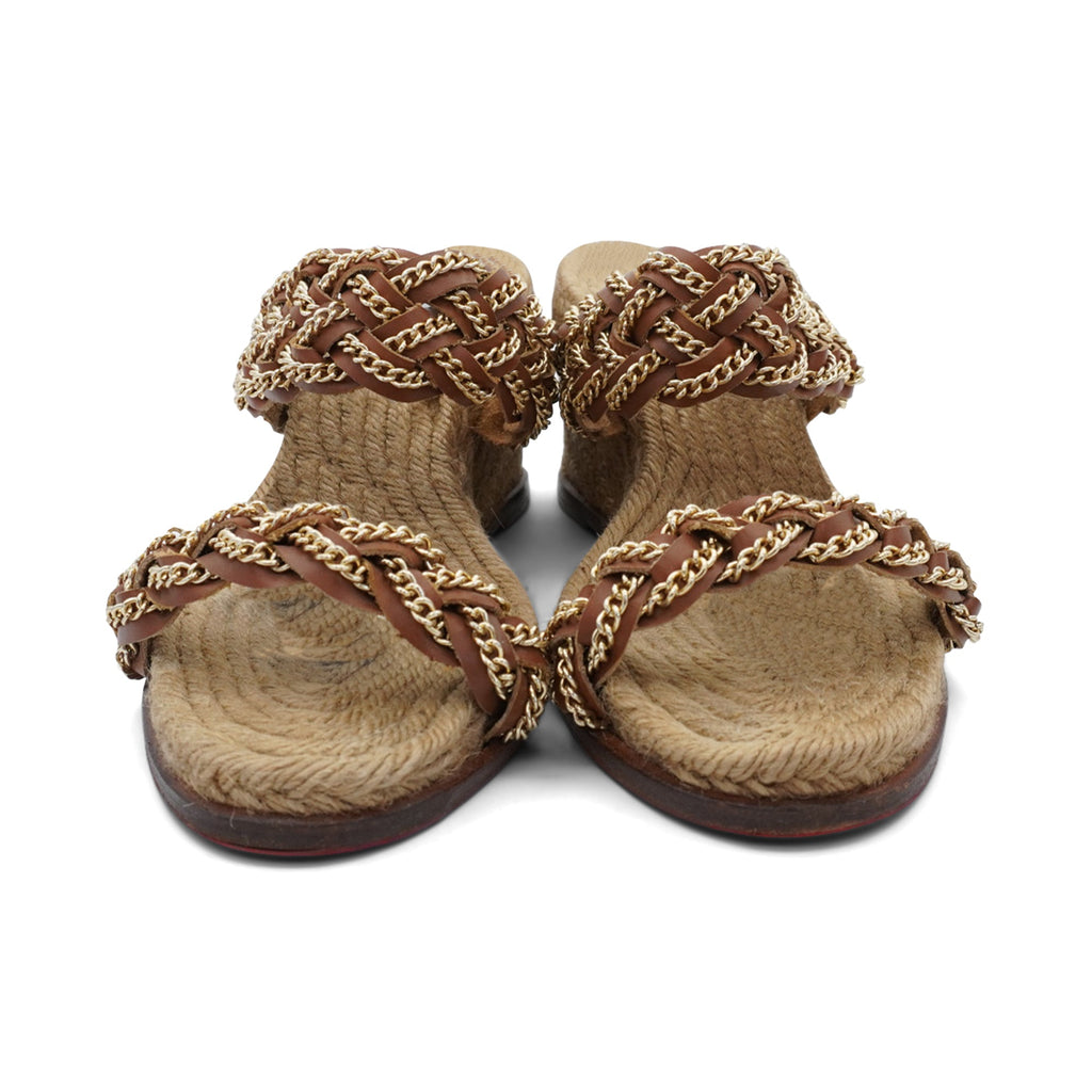 Christian Louboutin Espadrilles Wedges - Women's 39