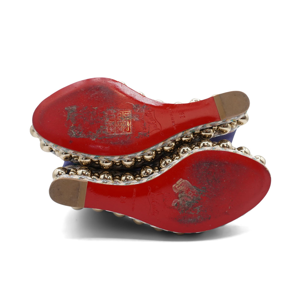 Christian Louboutin 'Levantinana' Wedges - Women's 36
