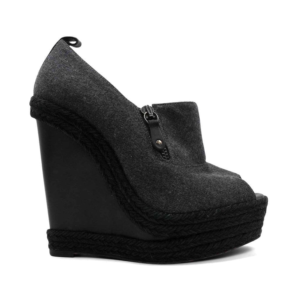 Christian Louboutin 'Deroba Flannel Espadrilles' - Women's 37