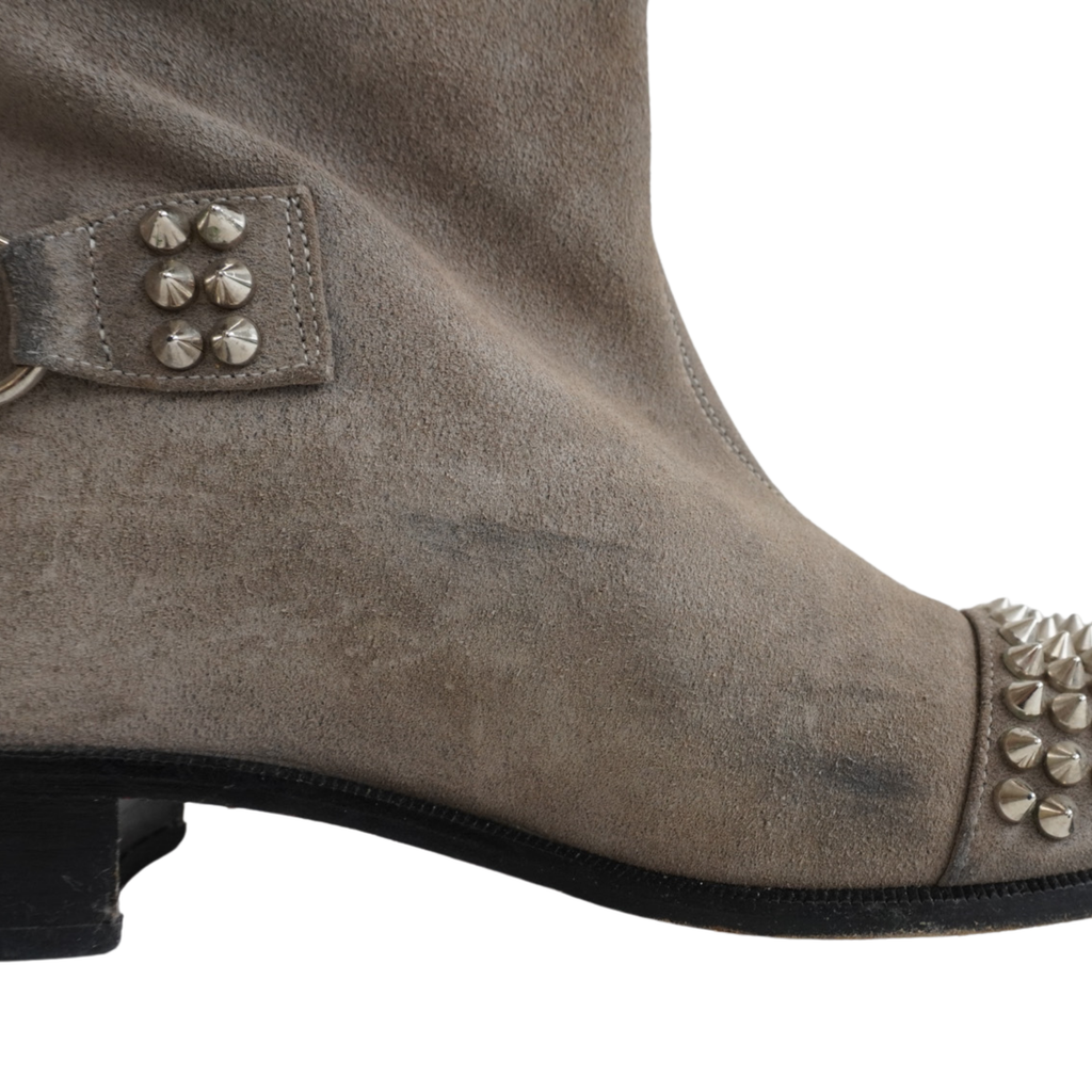 Christian Louboutin 'Egoutina' Studded Boots - Women's 39