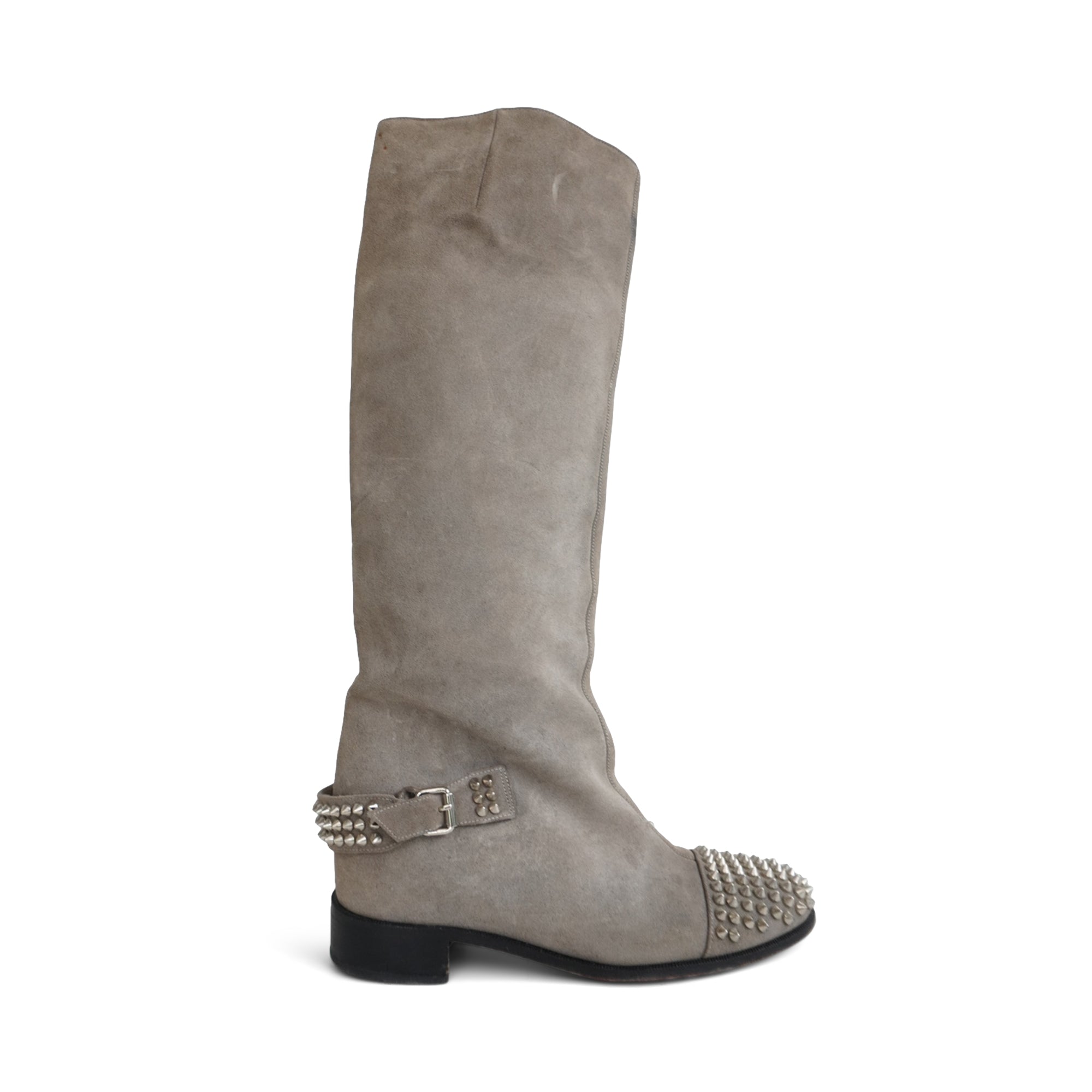 Christian Louboutin 'Egoutina' Studded Boots - Women's 39