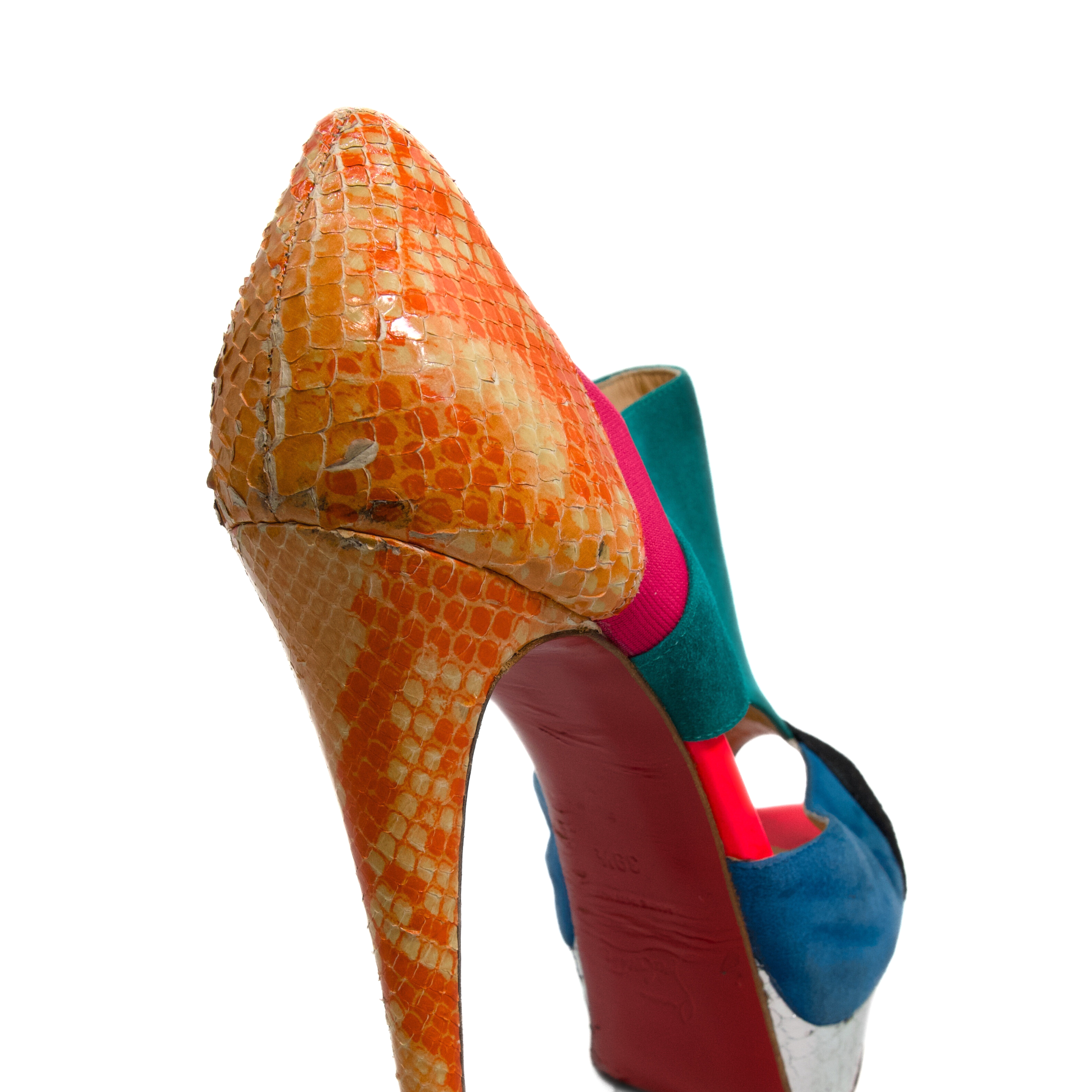 Christian Louboutin 'Pitou' Platform Heels - Women's 39.5