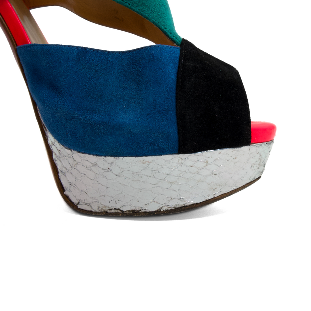 Christian Louboutin 'Pitou' Platform Heels - Women's 39.5