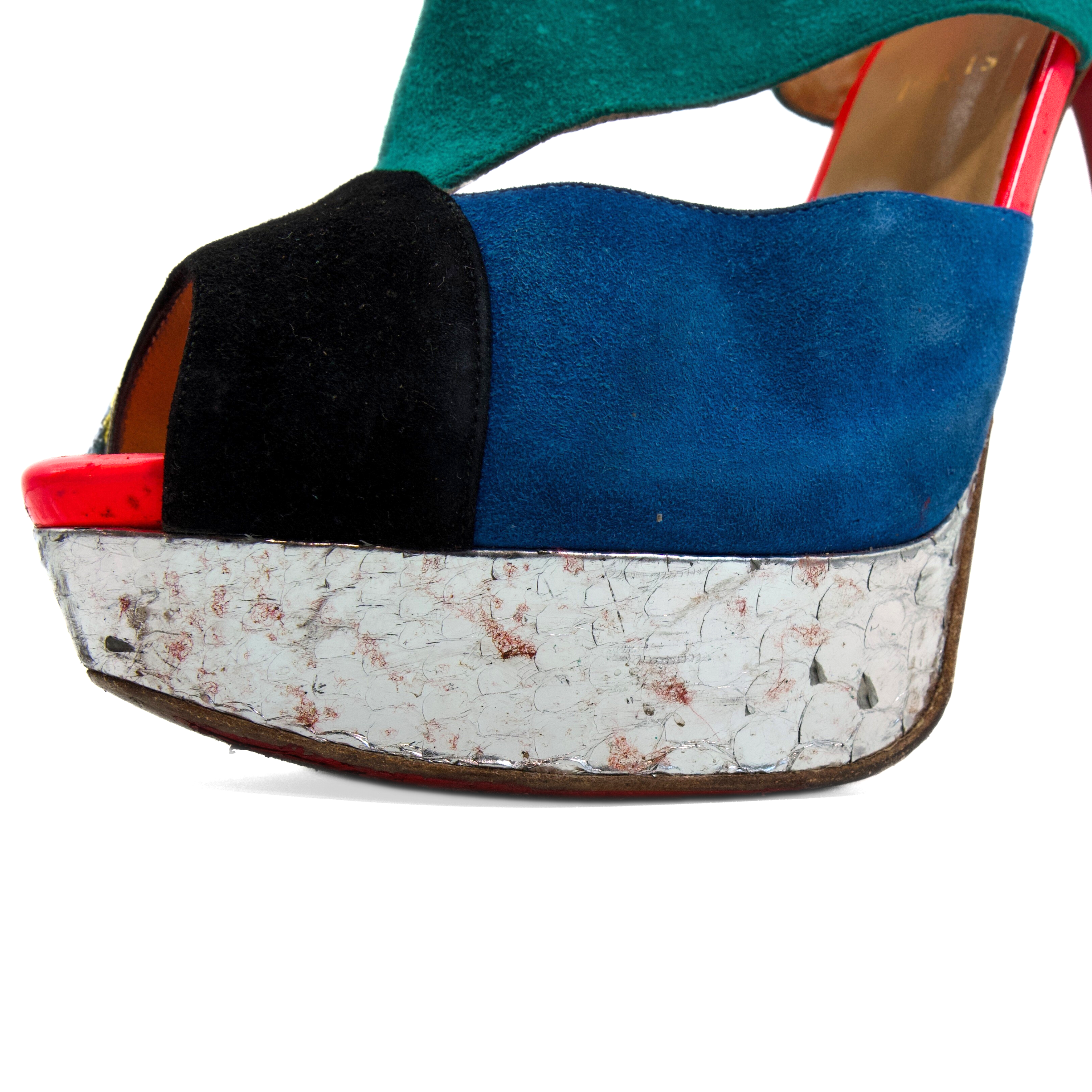 Christian Louboutin 'Pitou' Platform Heels - Women's 39.5