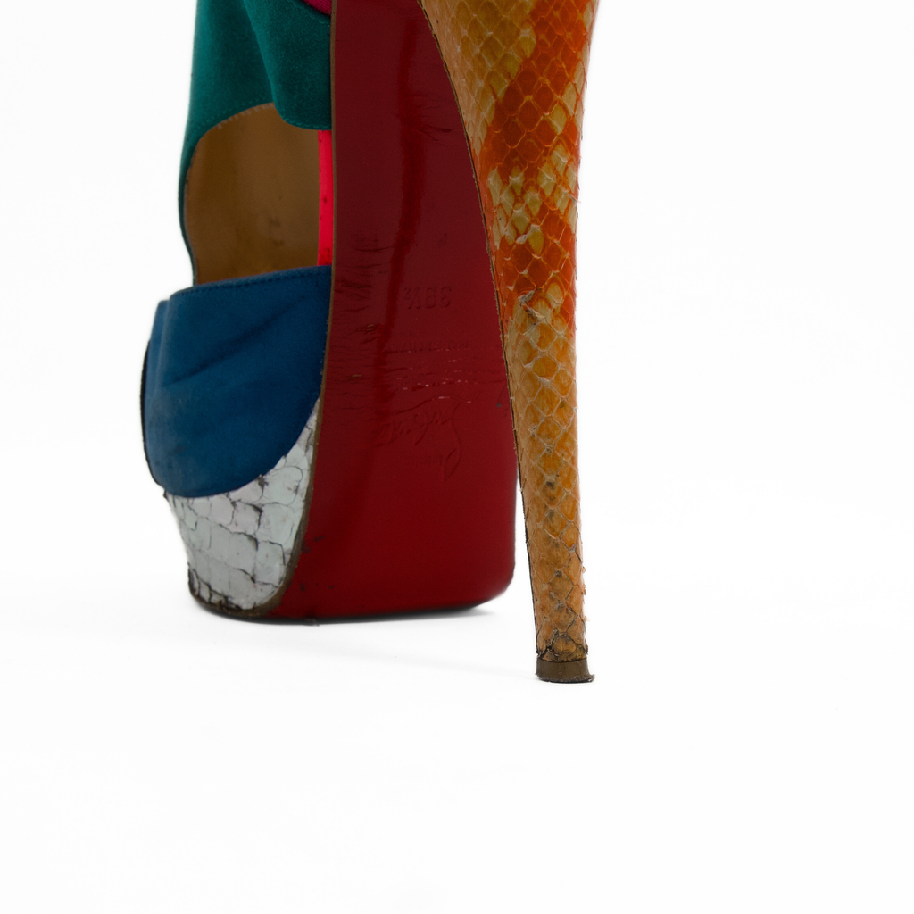 Christian Louboutin 'Pitou' Platform Heels - Women's 39.5