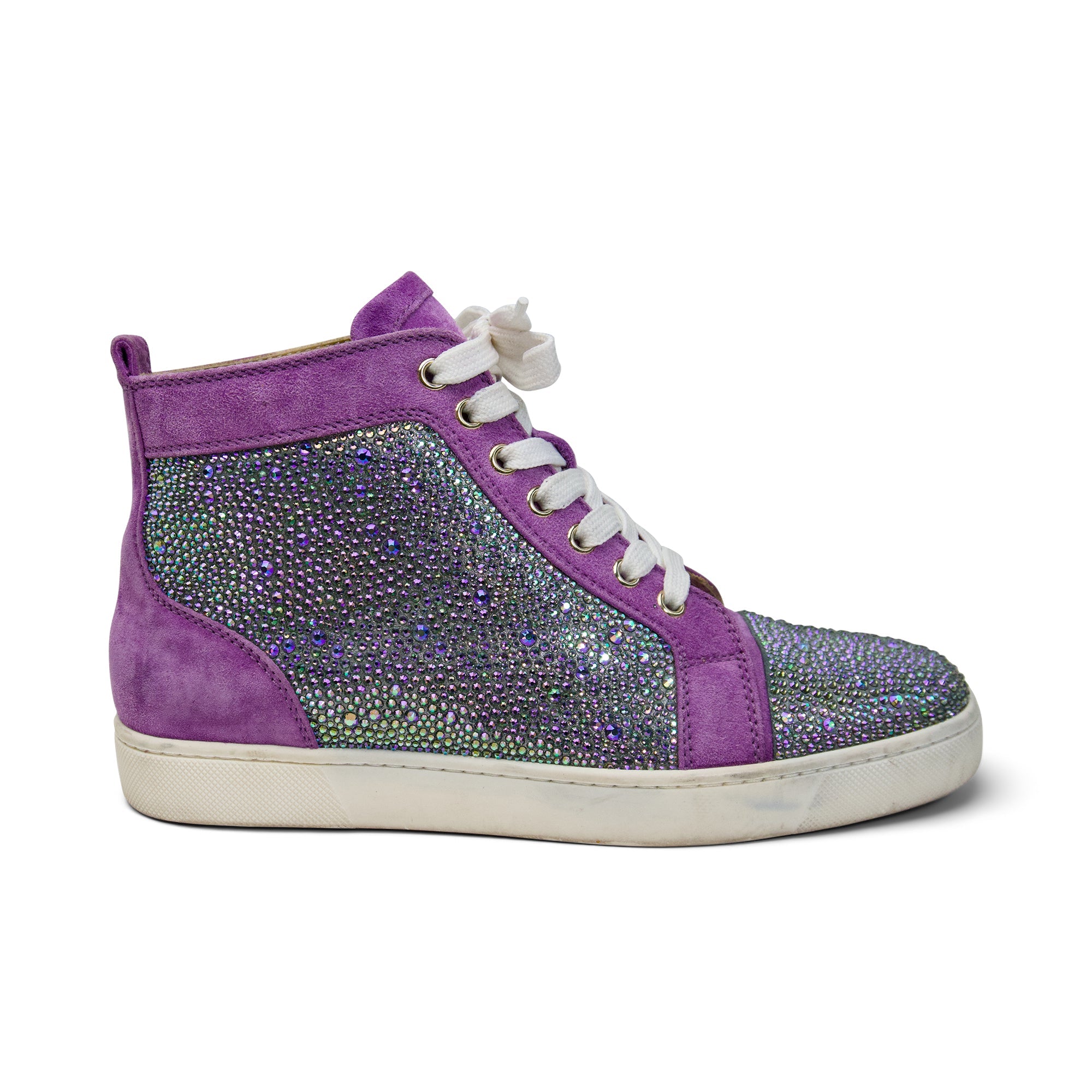 Christian Louboutin 'Louis Strass' Sneakers - Women's 38.5