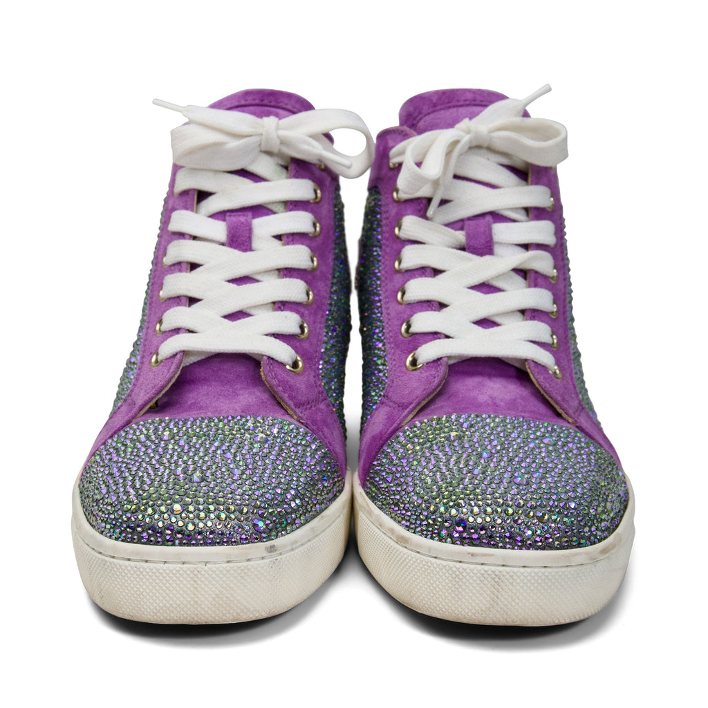Christian Louboutin 'Louis Strass' Sneakers - Women's 38.5