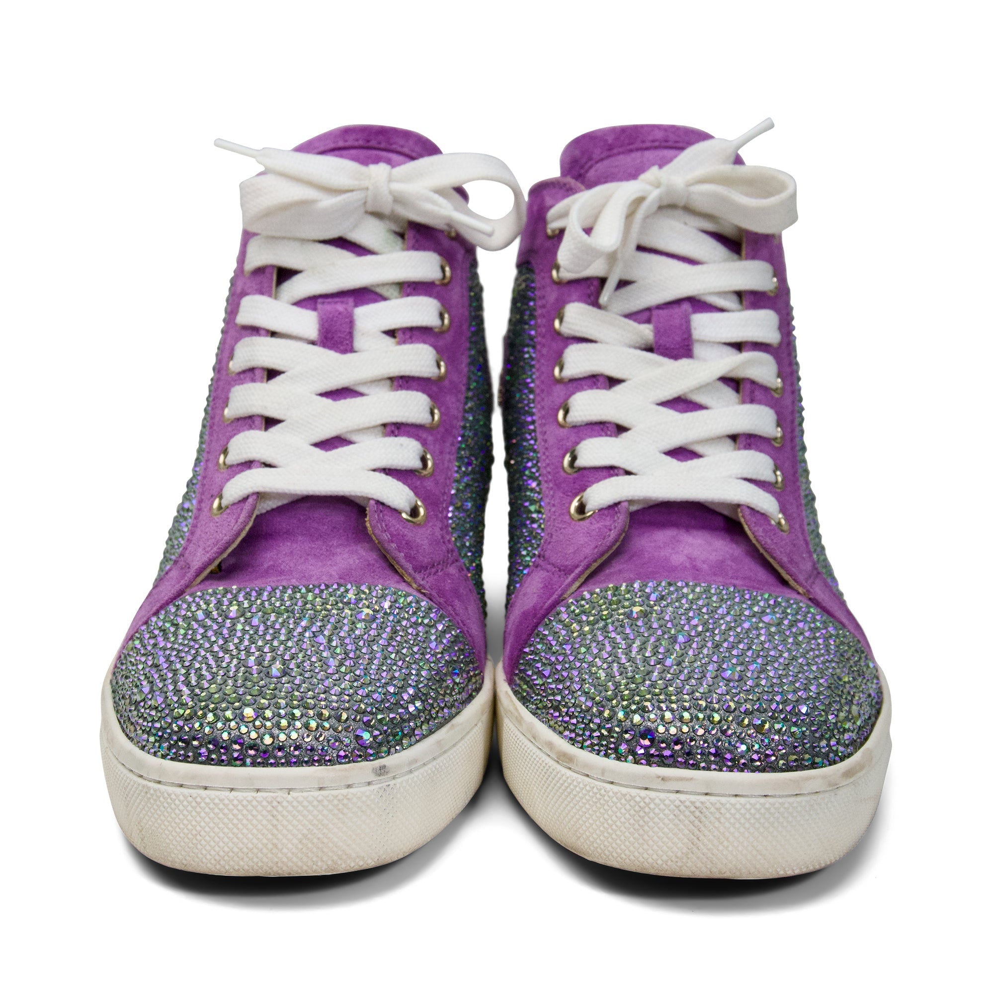 Christian Louboutin 'Louis Strass' Sneakers - Women's 38.5