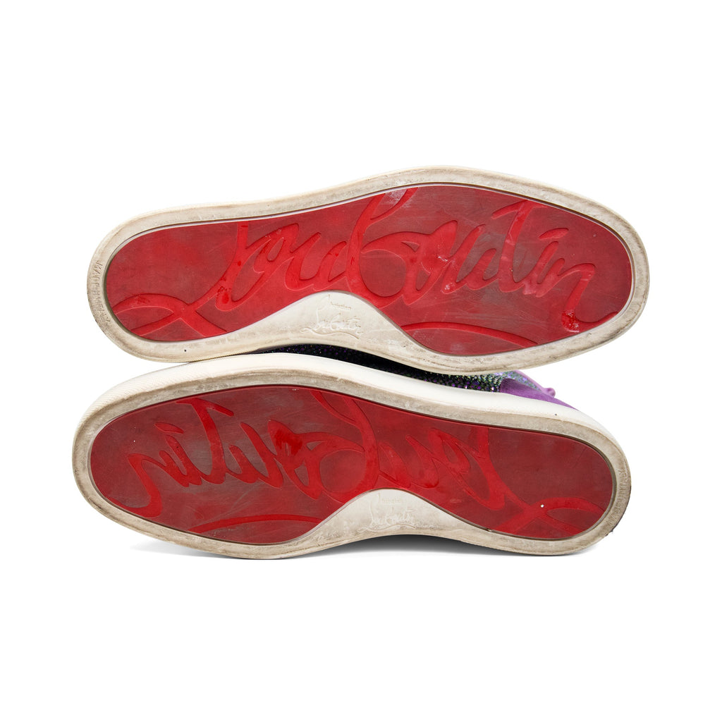 Christian Louboutin 'Louis Strass' Sneakers - Women's 38.5
