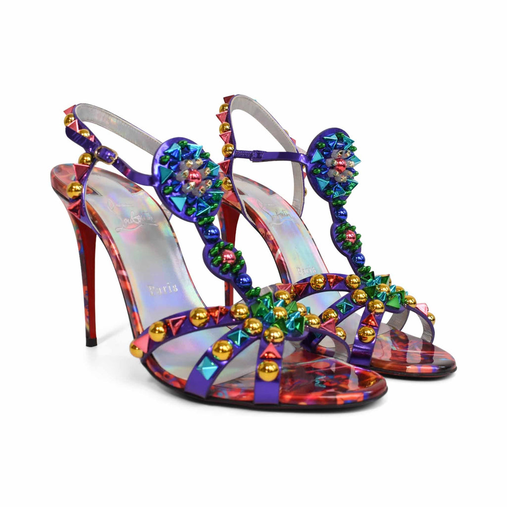 Christian Louboutin 'Goldora 100' Sandals - Women's 39.5