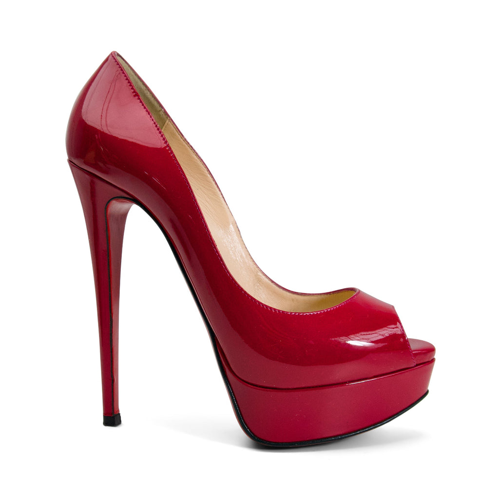 Christian Louboutin 'Lady Peep' Heels - Women's 36