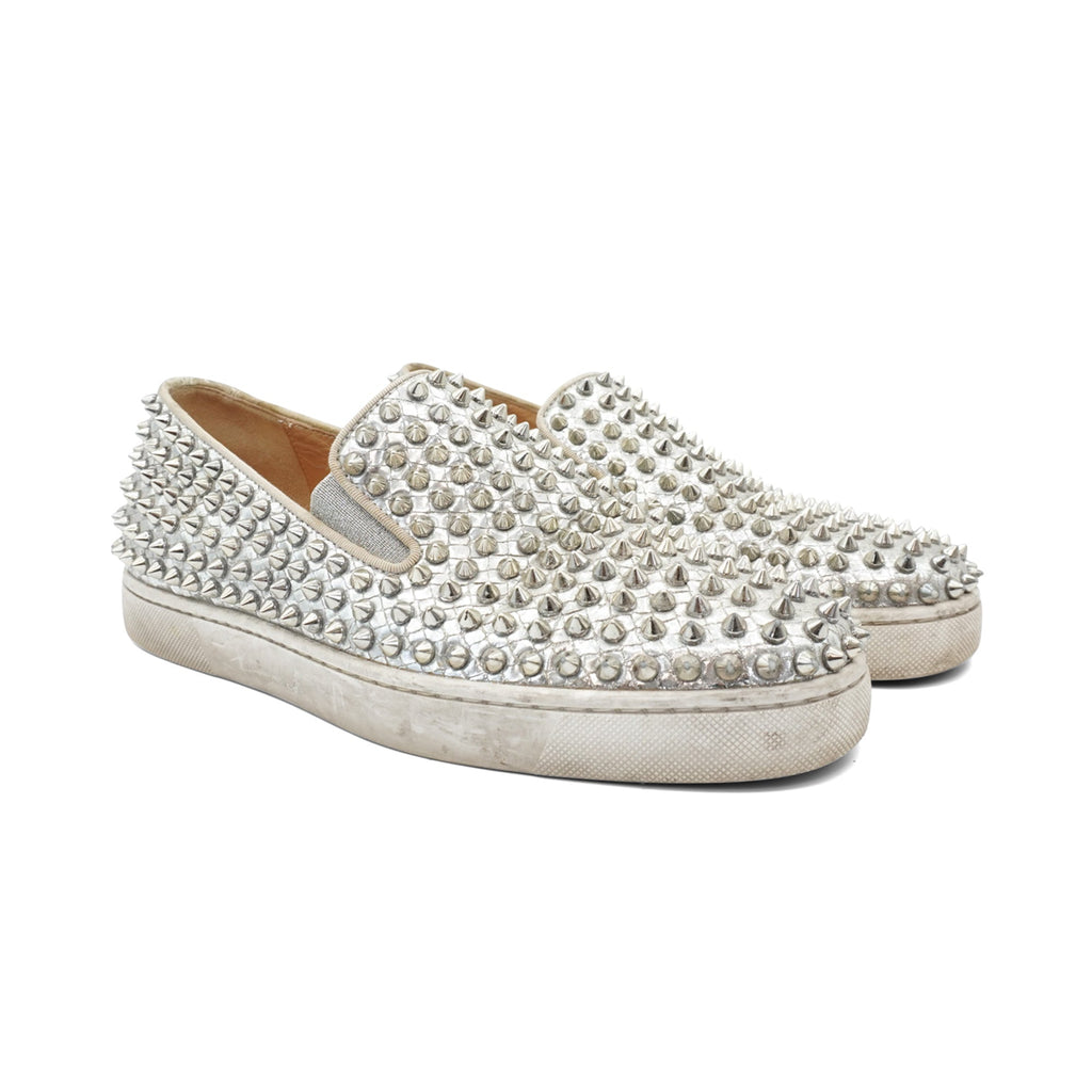 Christian Louboutin 'Spike Boat' Sneakers - Men's 40