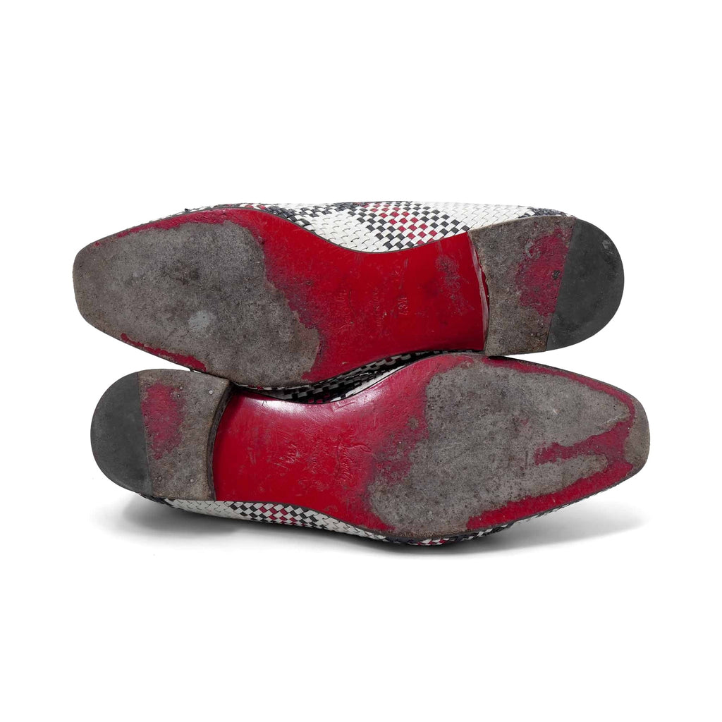 Christian Louboutin 'Dada' Woven Loafers - Men's 43.5