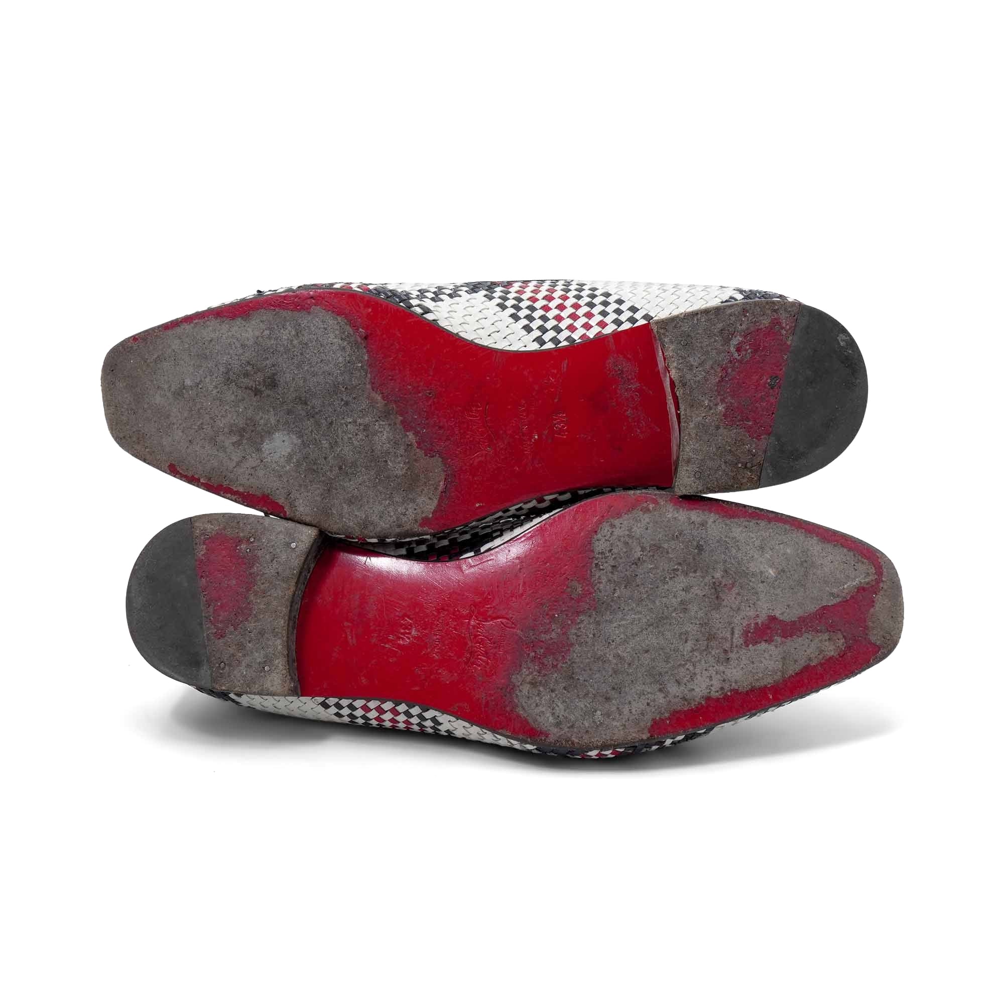 Christian Louboutin 'Dada' Woven Loafers - Men's 43.5