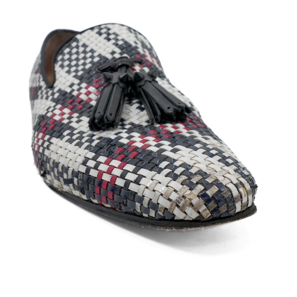Christian Louboutin 'Dada' Woven Loafers - Men's 43.5