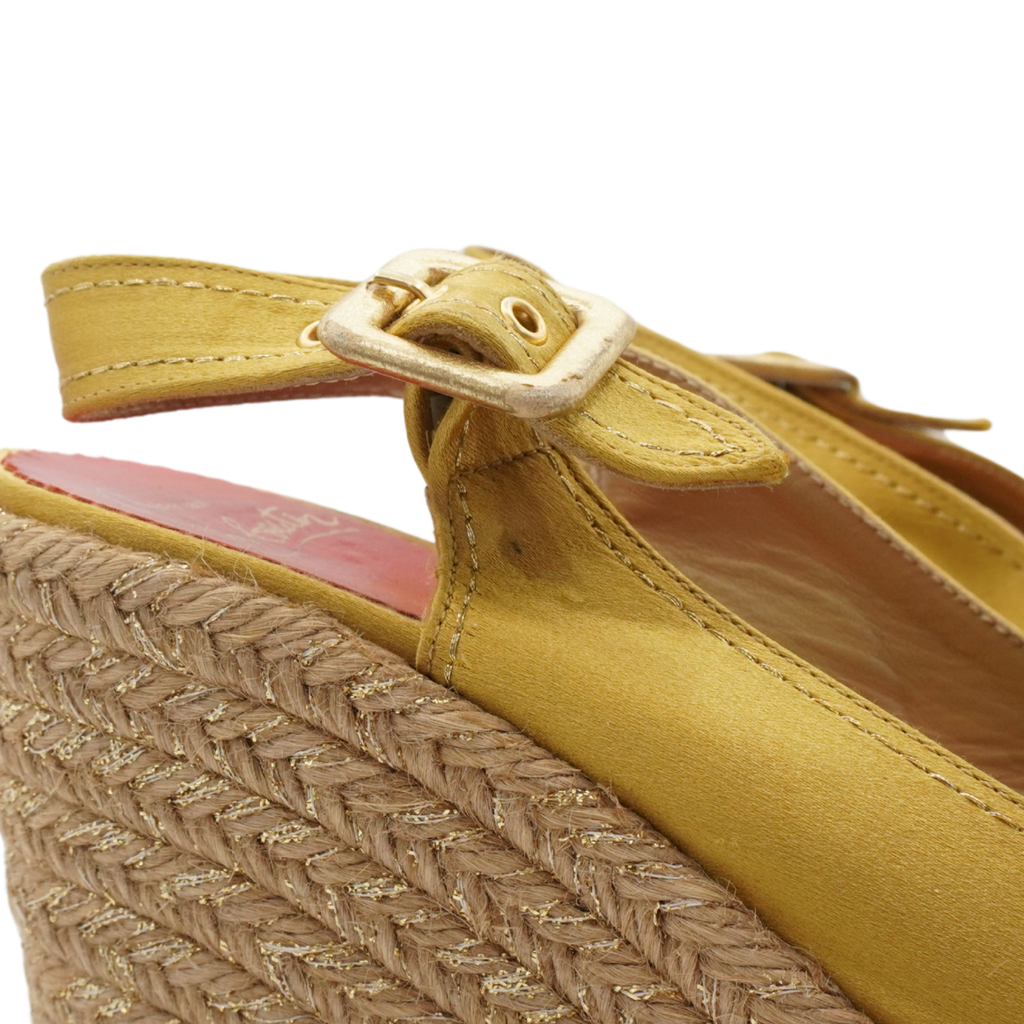 Christian Louboutin 'Menorca' Wedges - Women's 37