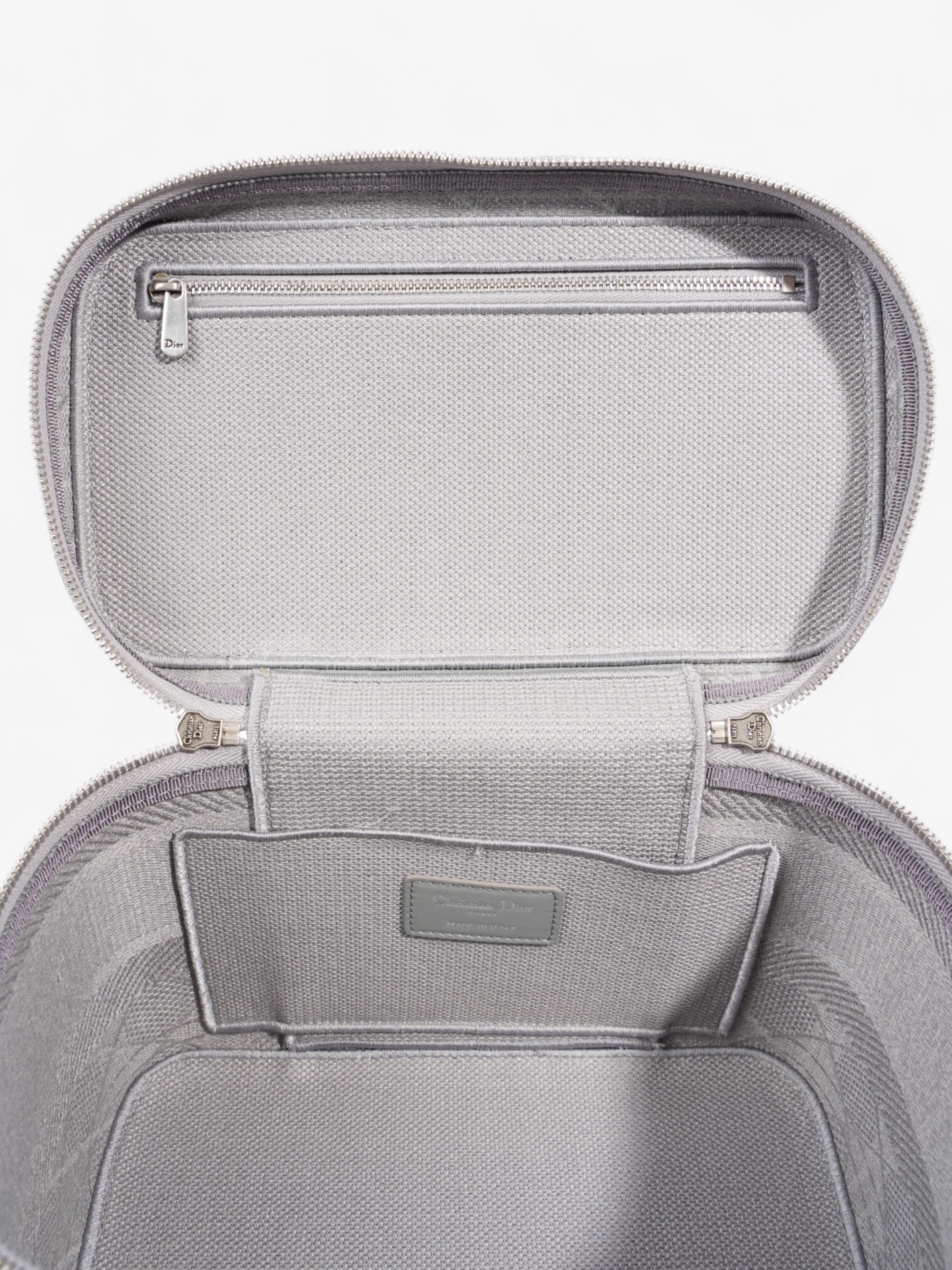 Christian Dior DiorTravel Vanity Case Grey Canvas