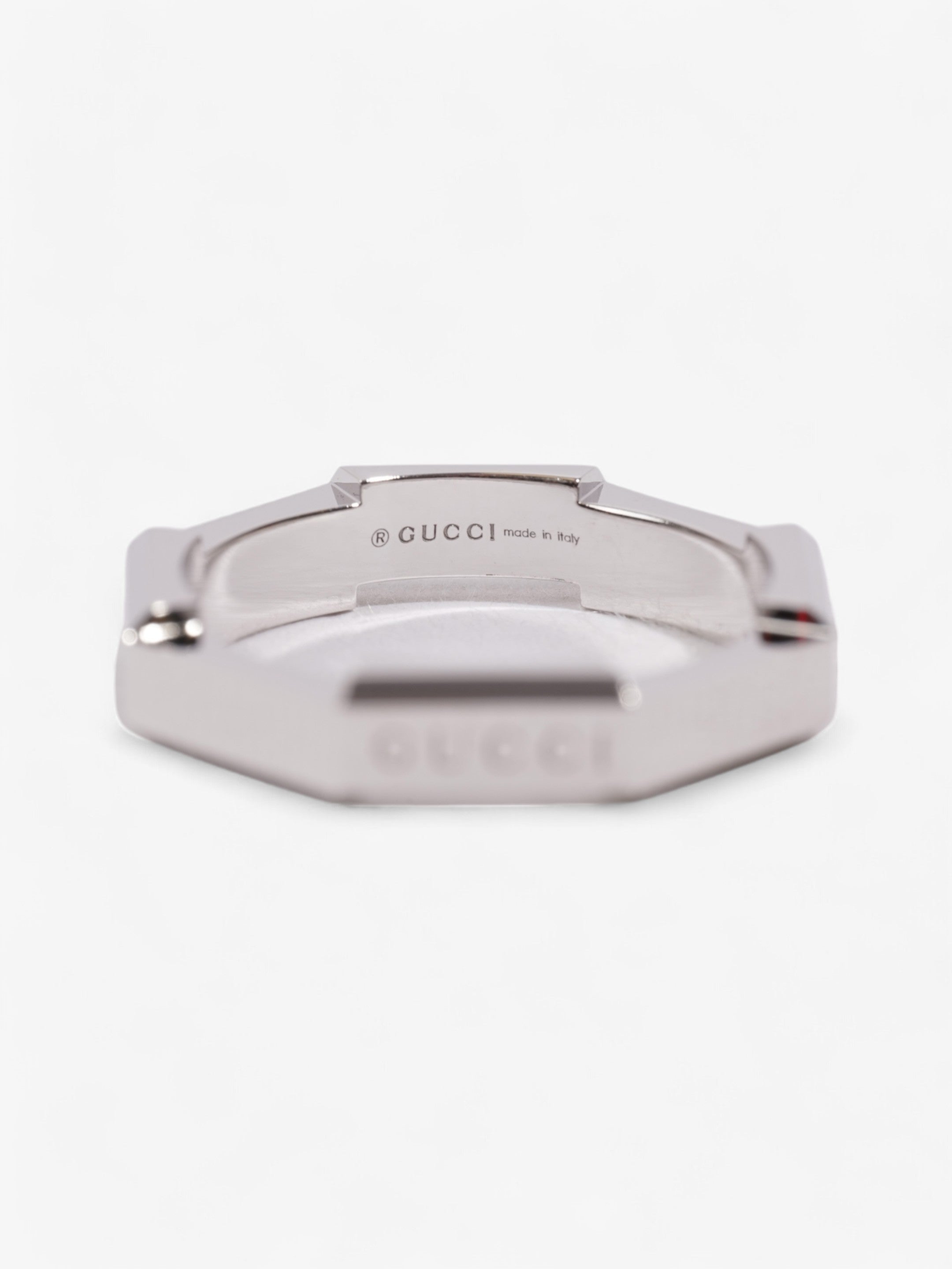 Gucci Link To Love Ring White White Gold 12 (52mm)